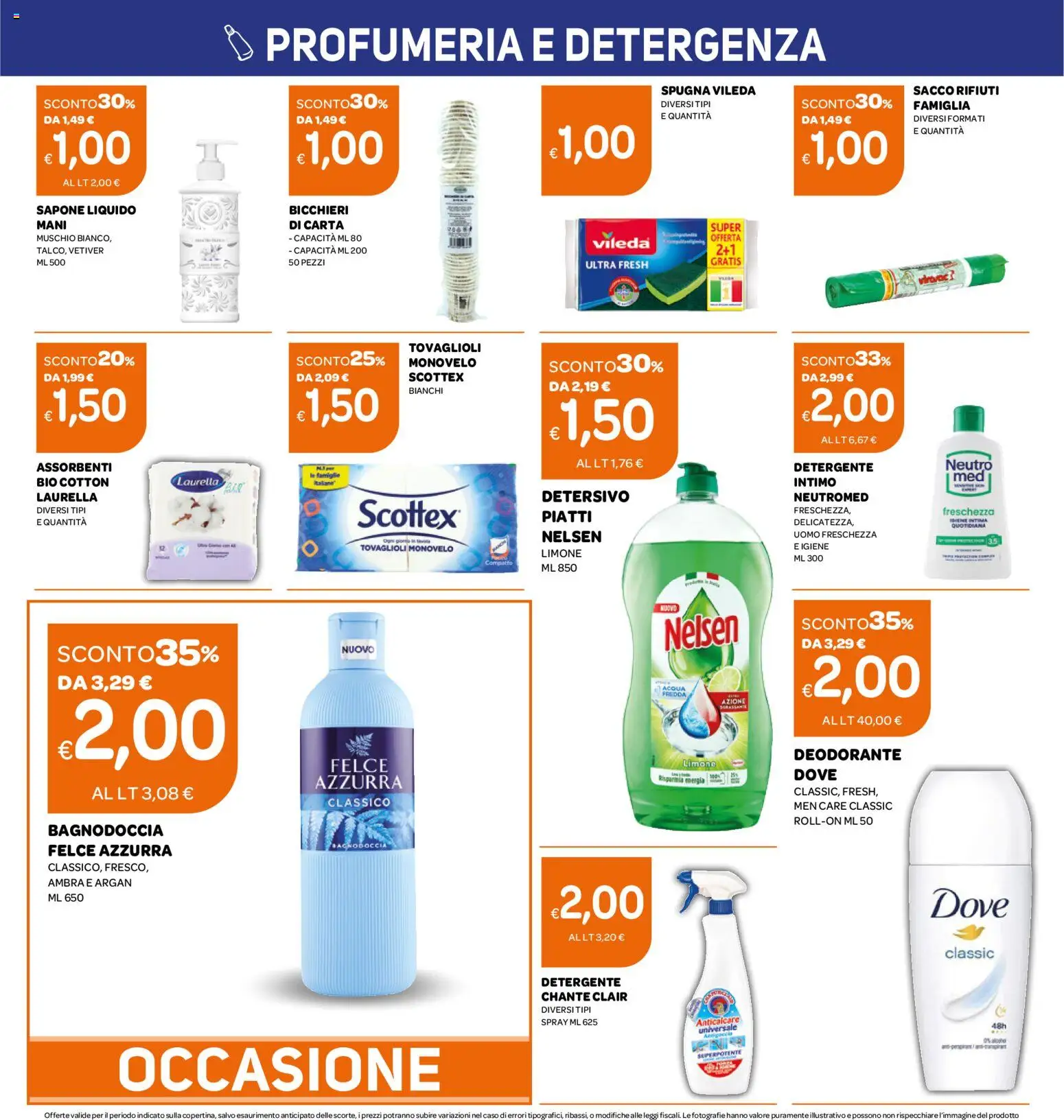 Volantino Ekom del 25/08/2026 | Pagina: 10 | Prodotti: Sapone, Detergente, Anticalcare, Limone