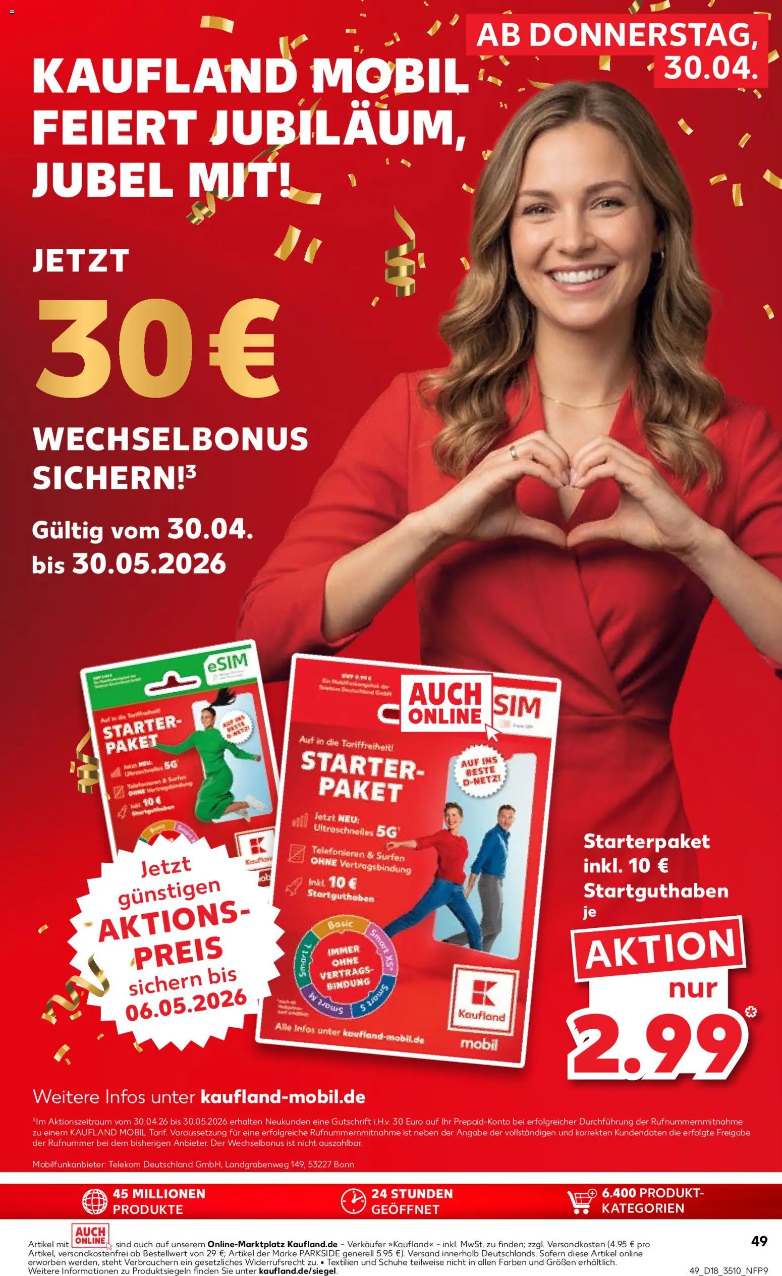 Kaufland Prospekt Zeitz	 – gültig ab 30.04.2026 | Seite: 49