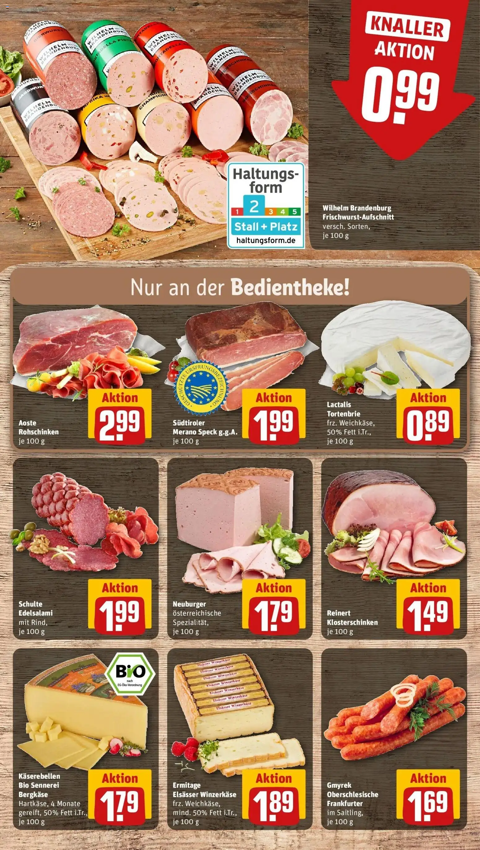 Rewe Prospekt Klein Nordende	 – gültig ab 15.03.2026 | Seite: 13 | Produkte: Salami