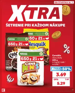 Kaufland SK akciós újság - amely érvényes a következő dátumtól: 2026.07.16. | Oldal: 63