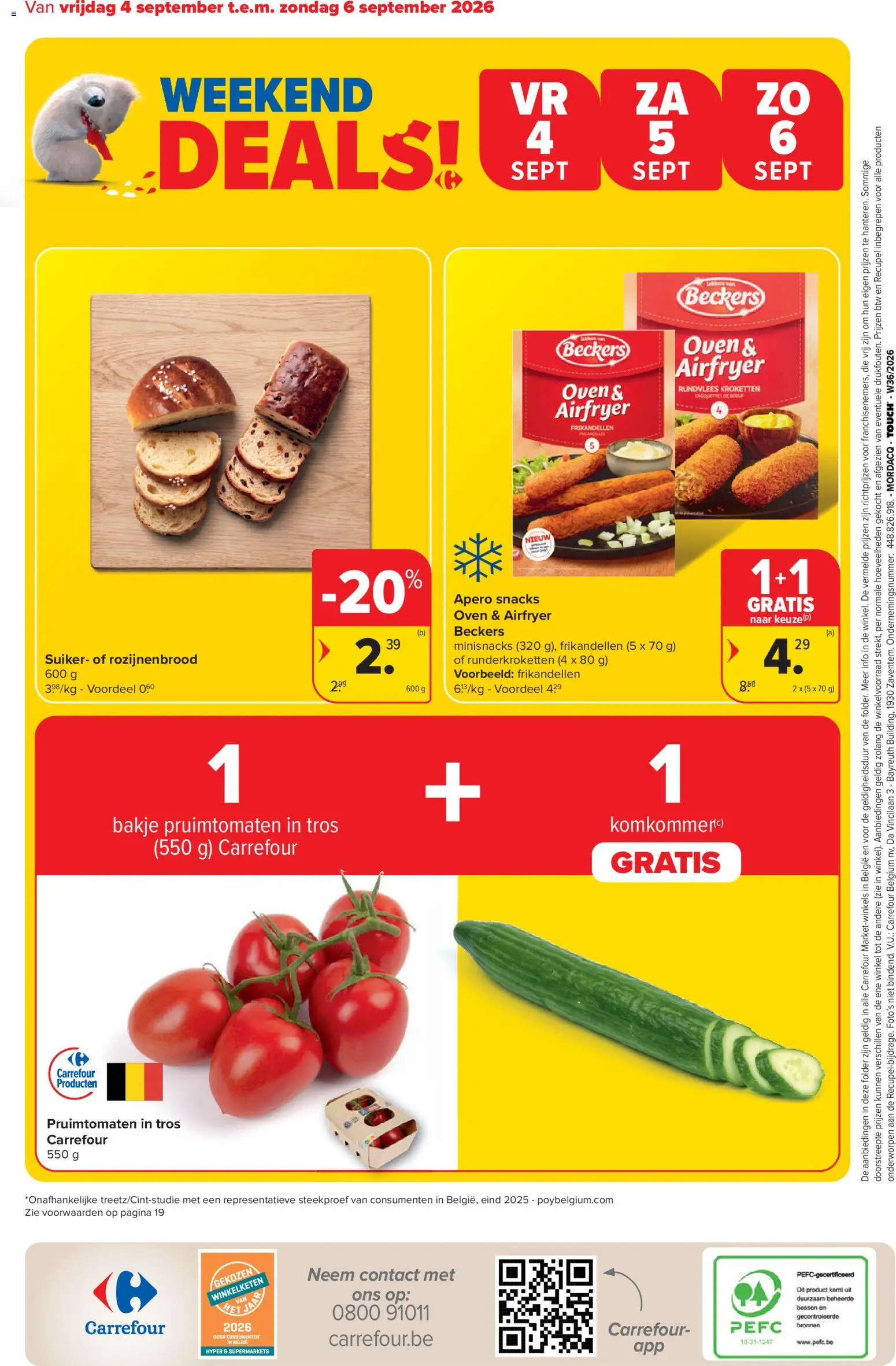 {H1} | Pagina: 20 | Producten: Oven, Suiker, Rundvlees, Snacks