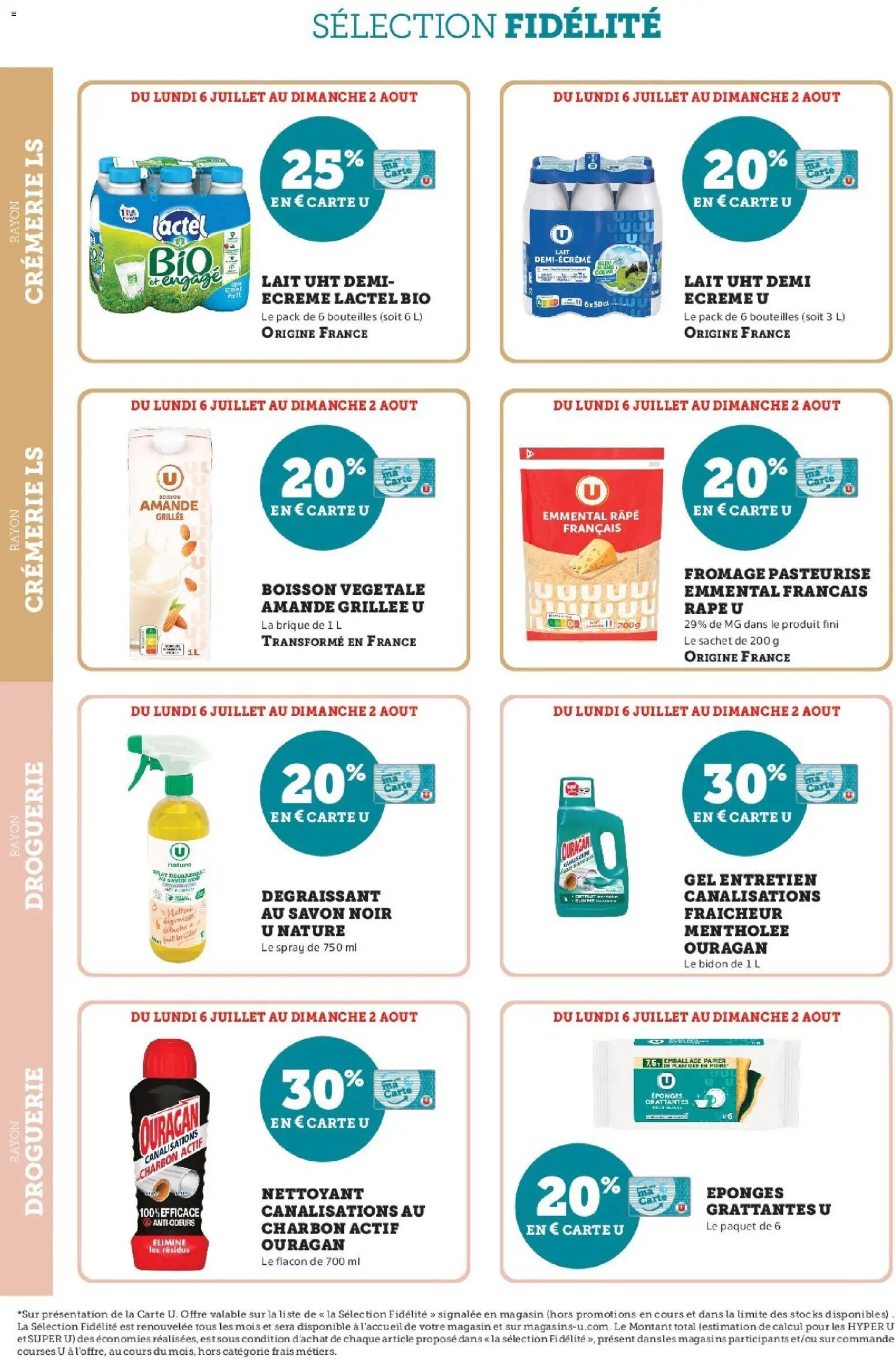 {H1} | Page: 8 | Produits: Amande, Emmental, Savon, Fromage