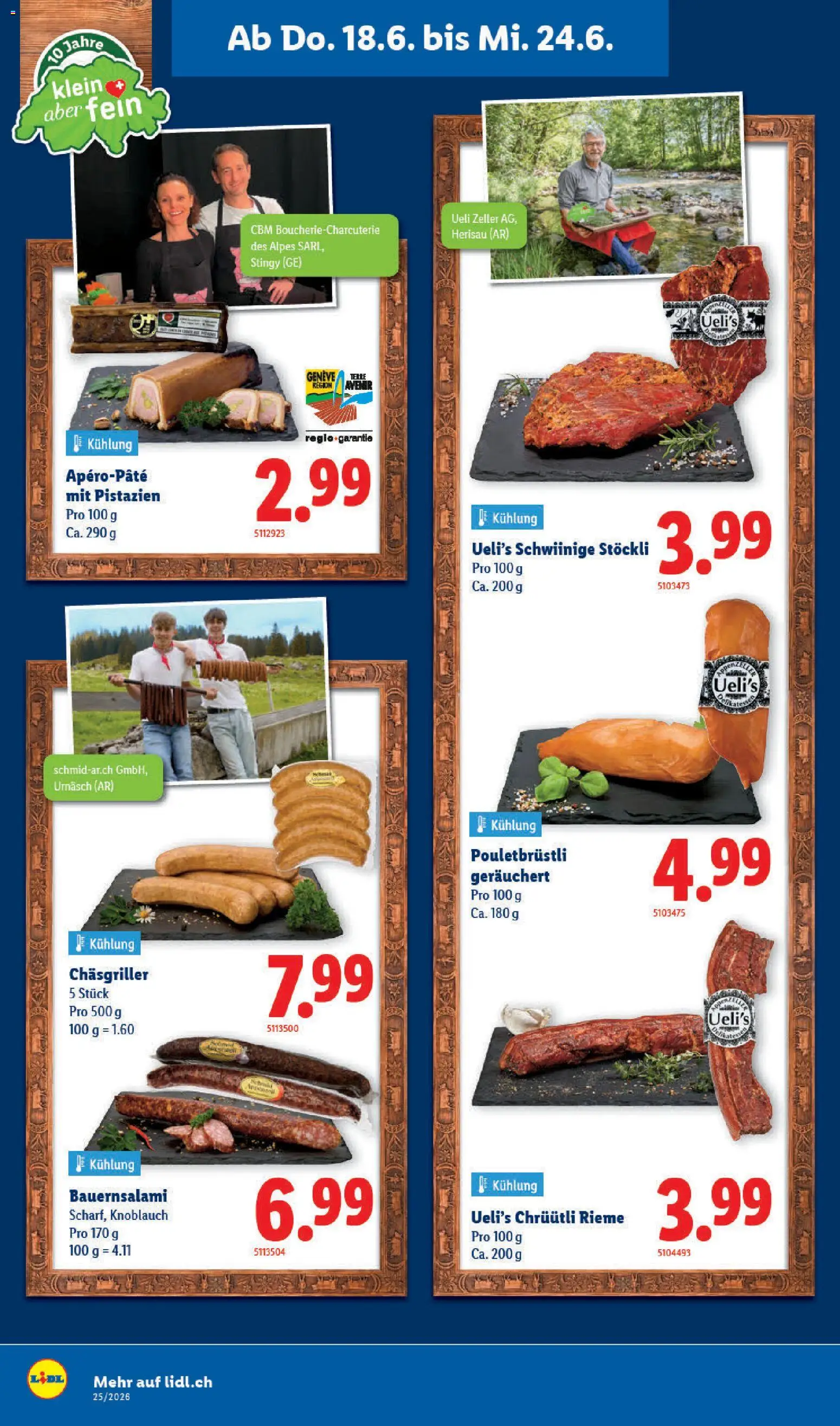 Lidl aktionen Feinste Schweizer Spezialitäten – gültig ab 18.06.2026 | Seite: 4 | Produkte: Knoblauch