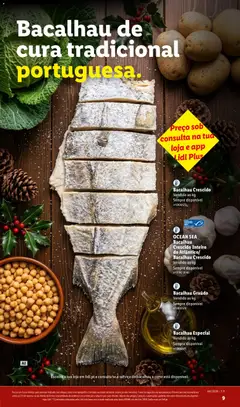 Pré-visualização Bacalhau Especial, Vendido ao kg, Sempre disponível válido de 26/10/2026 | Página: 9