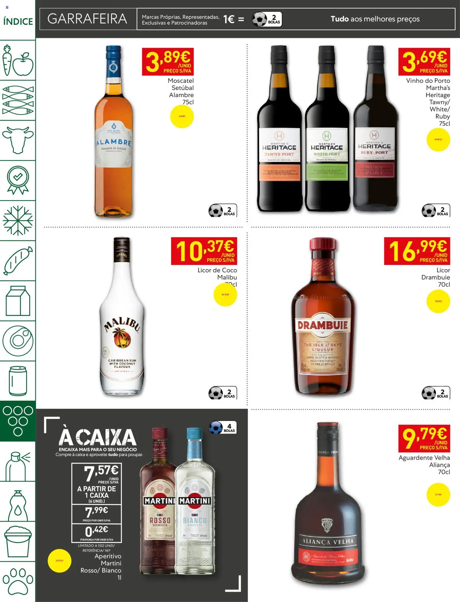 Recheio folheto Madeira │ válido de 05.05.2026 | Página: 40 | Produtos: Whisky, Aliança, Rum, Vinho