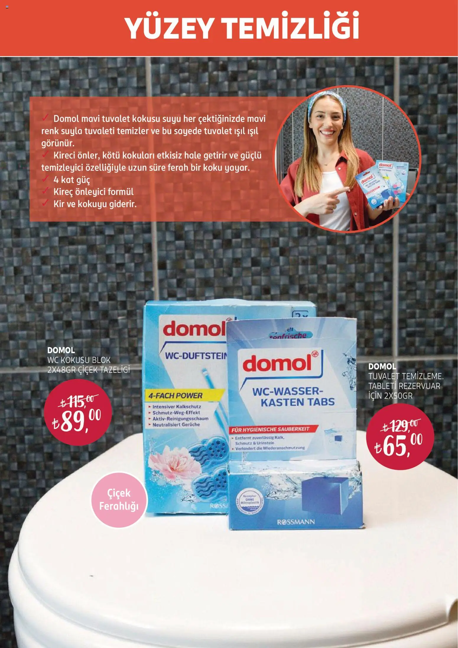 Rossmann - Temiizlik Festivali Kataloğu - 30.04.2026 tarihinden itibaren geçerlidir | Sayfa: 12 | Ürünler: Tuvalet, Koku