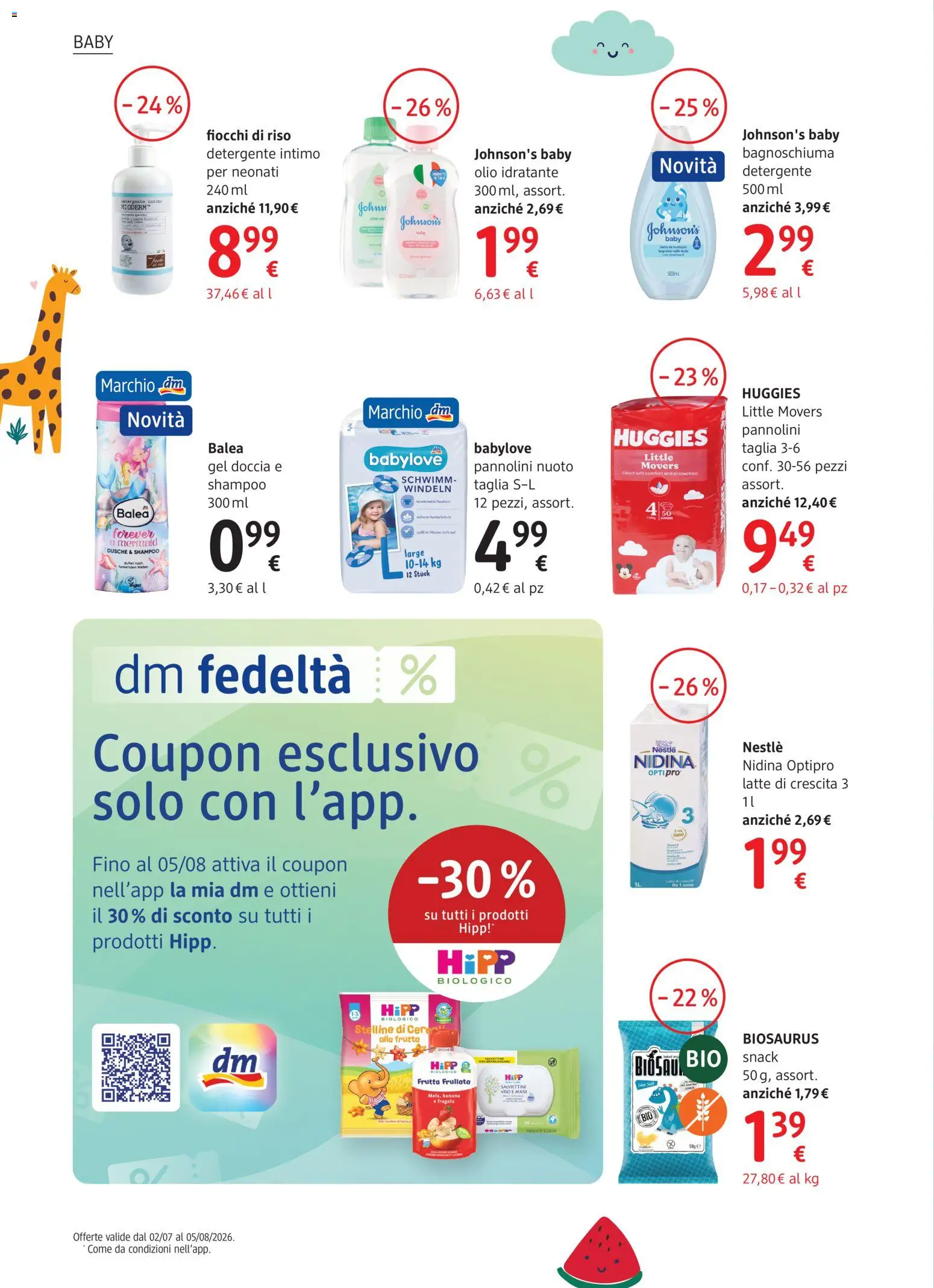Volantino dm drogerie markt del 02/07/2026 | Pagina: 12