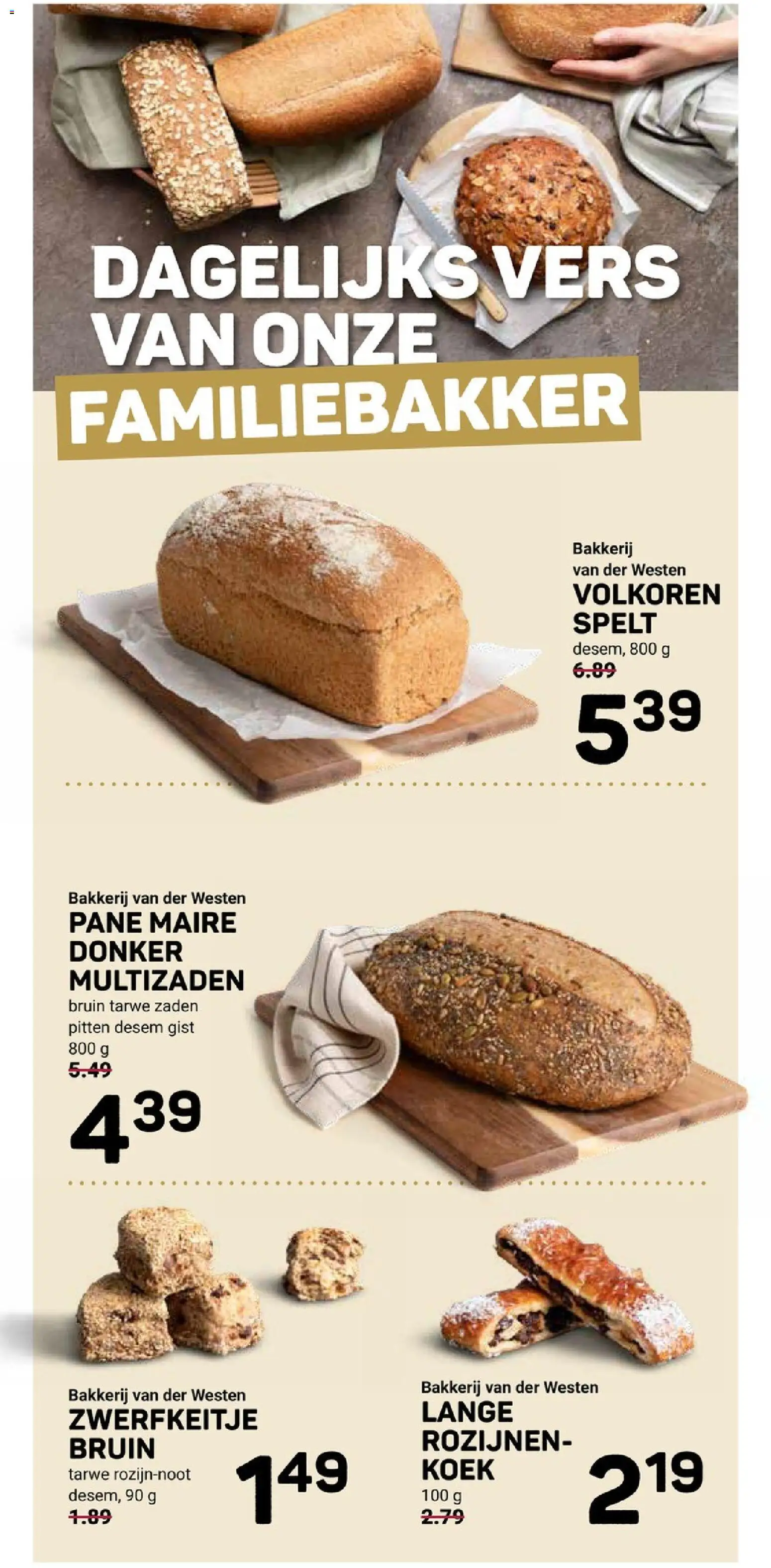{H1} | Pagina: 6 | Producten: Rozijnen, Tarwe, Bakkerij, Pitten