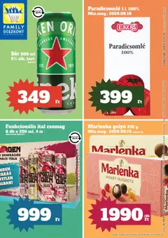 Family Diszkont akciós újság - amely érvényes a következő dátumtól: 2026.07.23.