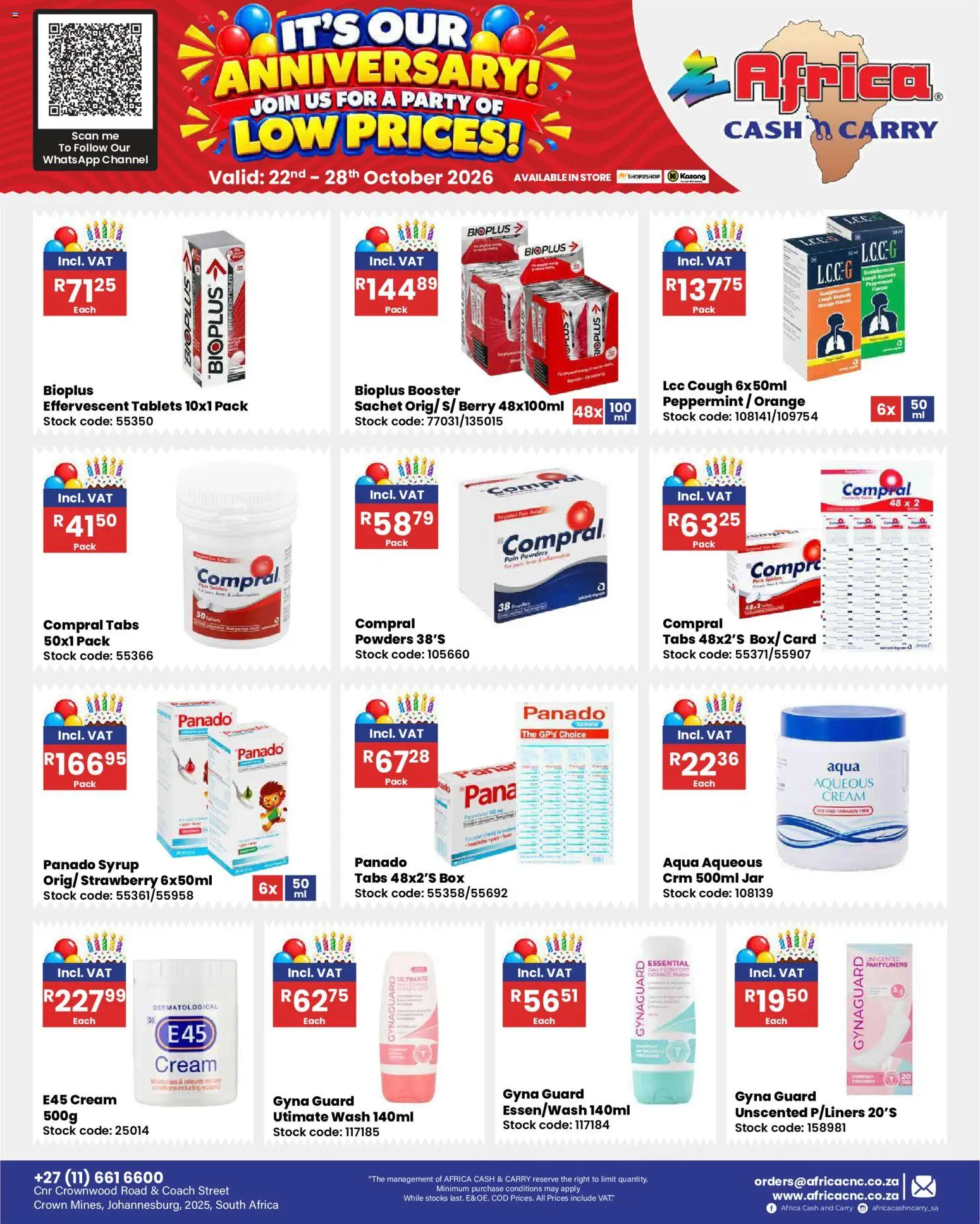 New Africa Cash & Carry catalogue – valid from 22/10/2026 | Page: 116