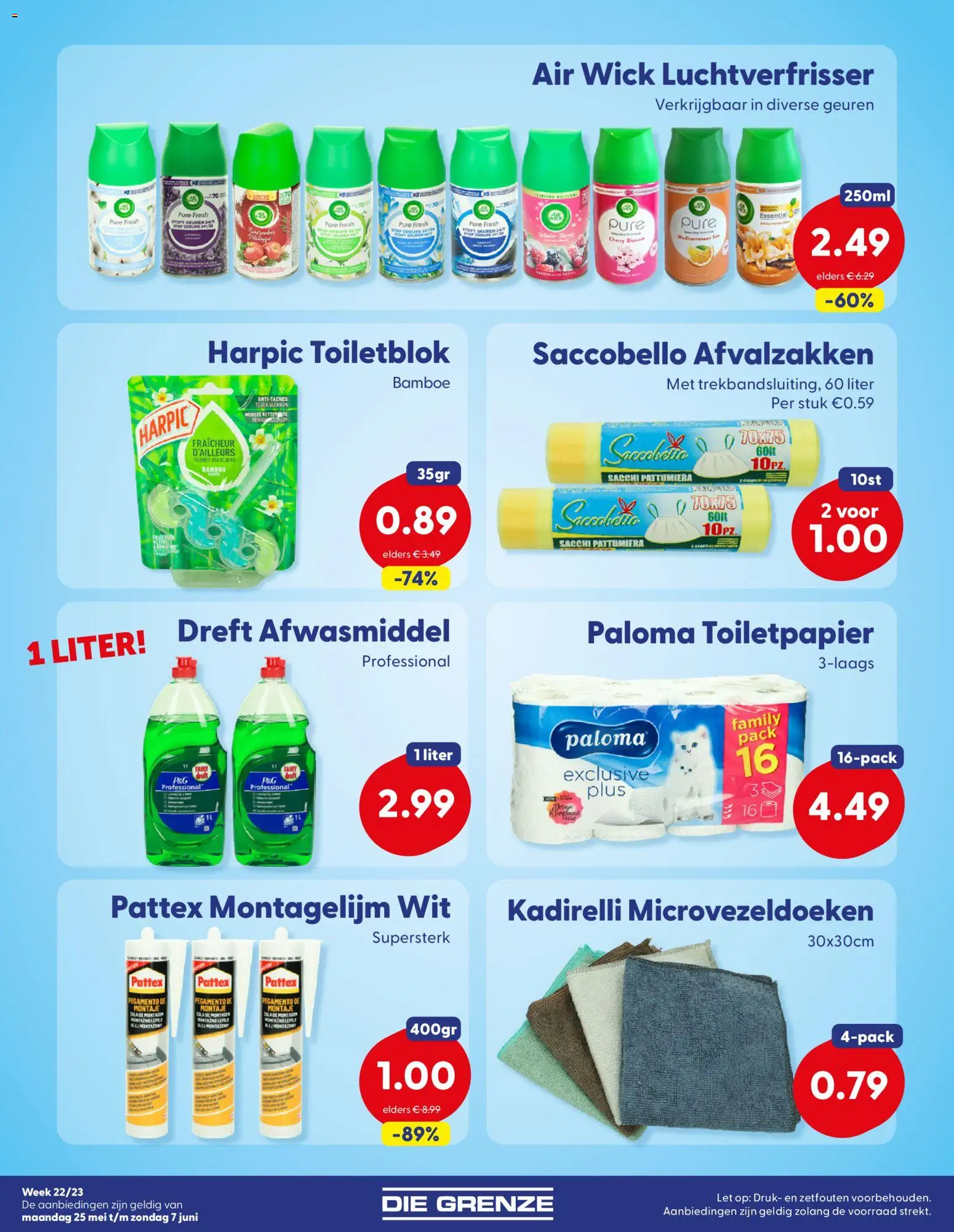 {H1} | Pagina: 6 | Producten: Geuren, Afwasmiddel, Luchtverfrisser, Toiletpapier