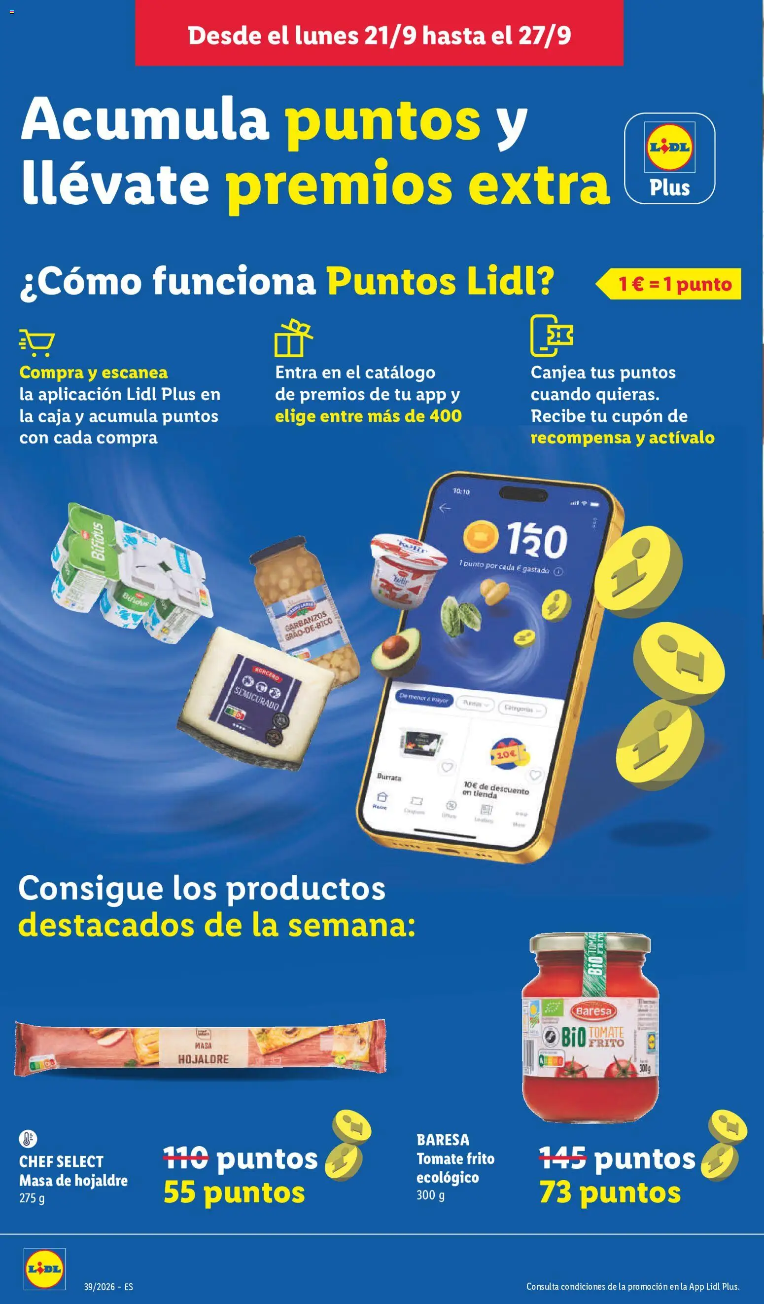 Lidl folleto │ válido desde el 21/09/2026 | Página: 24 | Productos: Masa, Tomate, Masa de hojaldre, Caja