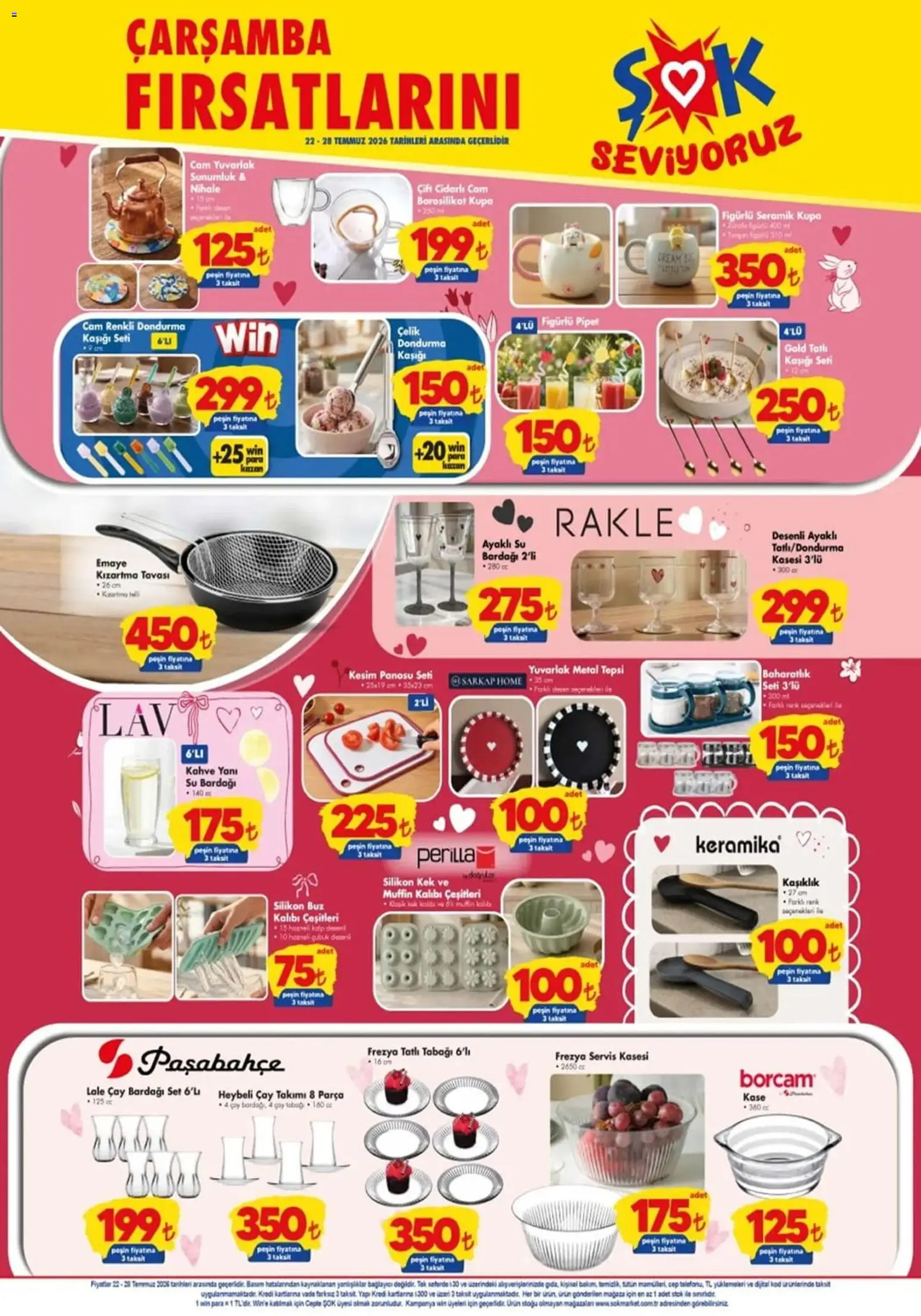 Şok Market Katalog - 22 Temmuz 2026 tarihinden itibaren geçerlidir | Sayfa: 3