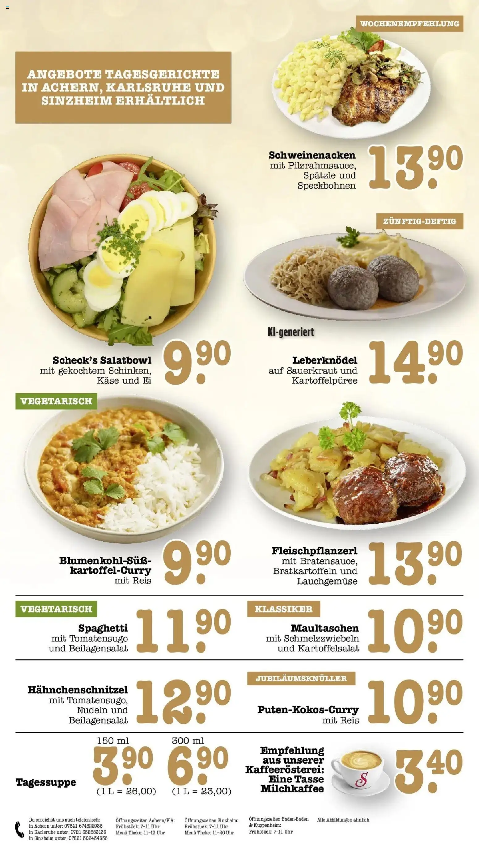 E center Prospekt Achern (ab 28.09.2026) zum Blättern | Seite: 18 | Produkte: Leberknödel, Käse, Theke, Maultaschen