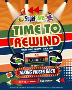 Super Save specials catalogue – valid from 24/09/2026