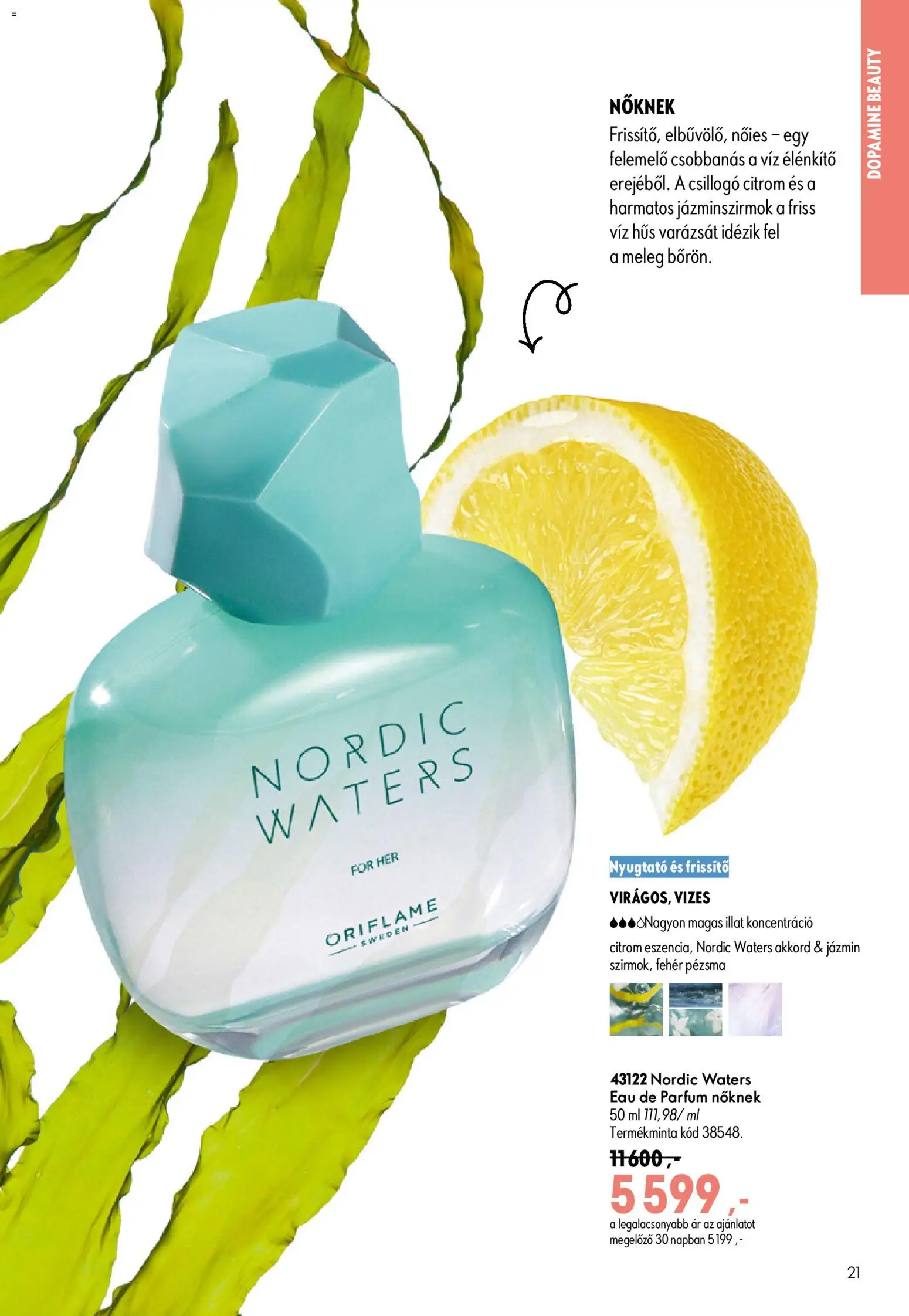 Oriflame akciós ujság - amely érvényes a következő dátumtól: 2026.07.29. | Oldal: 21