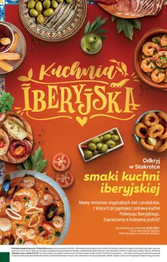 Pogląd oferty "Stokrotka gazetka - Kuchnia Iberyjska" - ważna od 06.08.2026