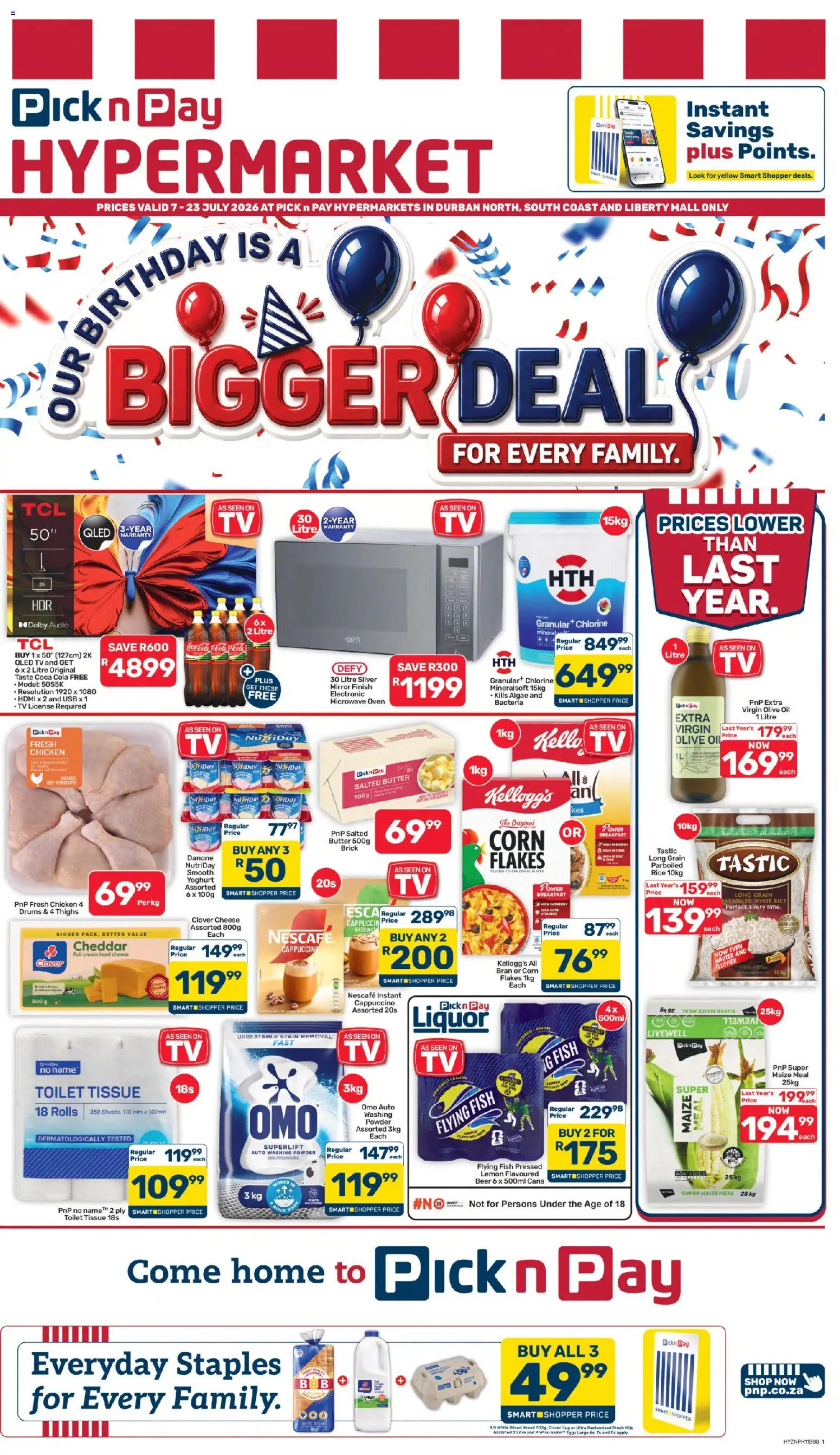 New Pick n Pay catalogue – valid from 07/07/2026 | Page: 1