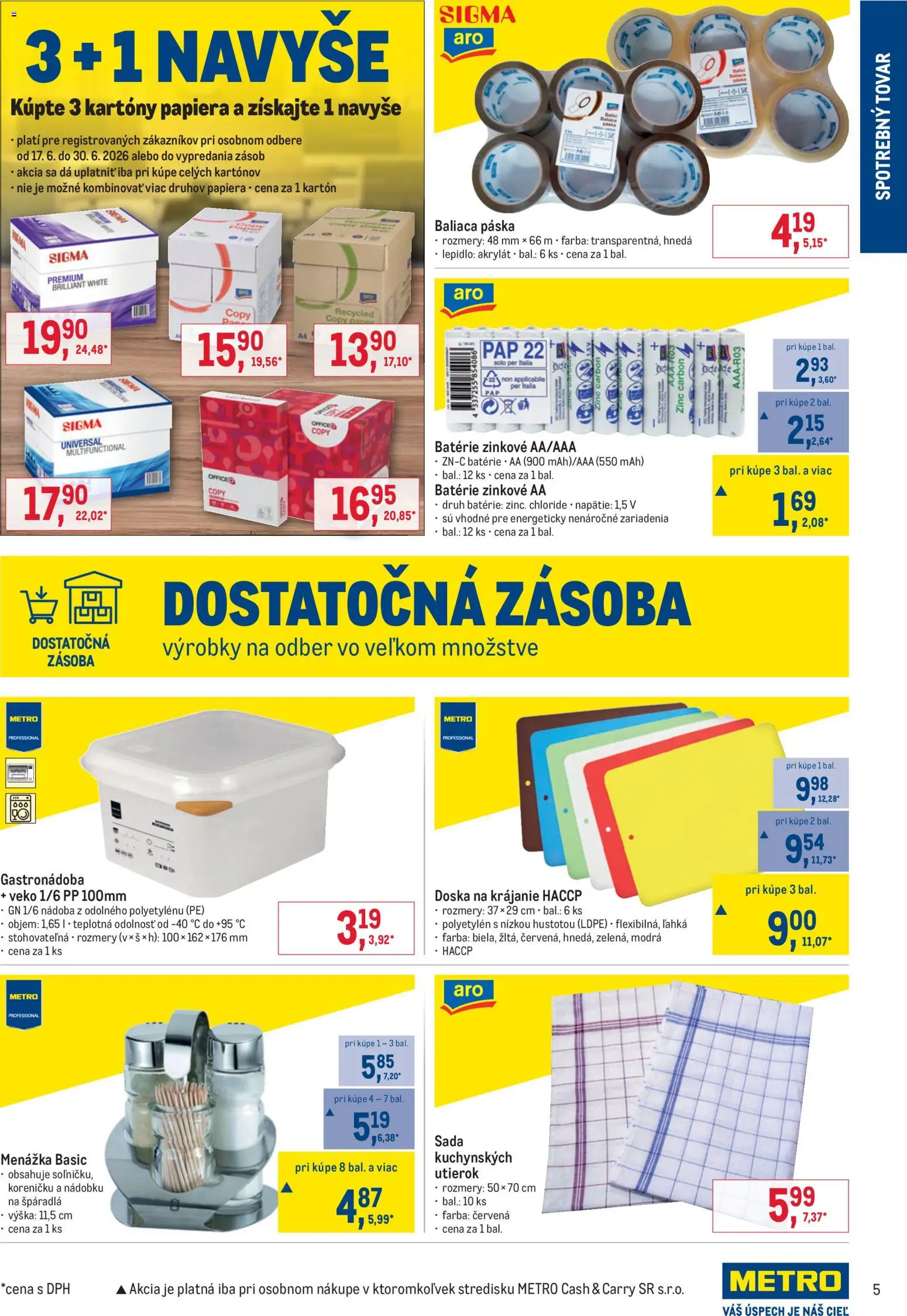Nové Metro akcie – leták je platný od 17.06.2026 | Strana: 5