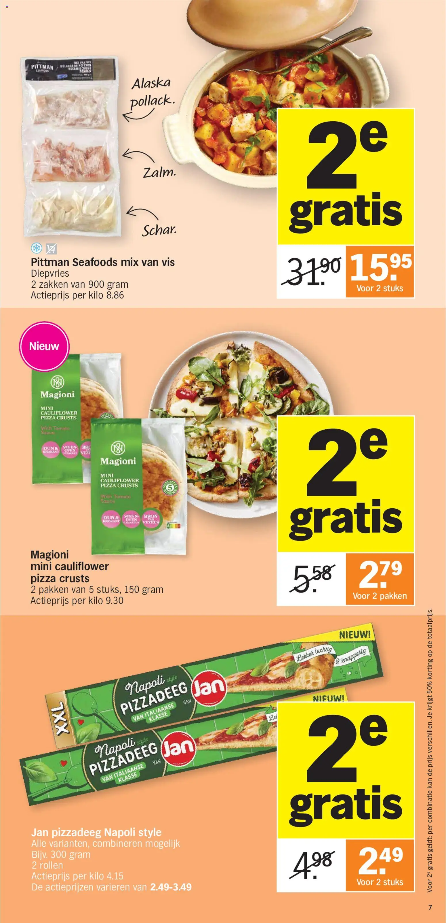 {H1} | Pagina: 7 | Producten: Pizza, Vis, Oven, Kan