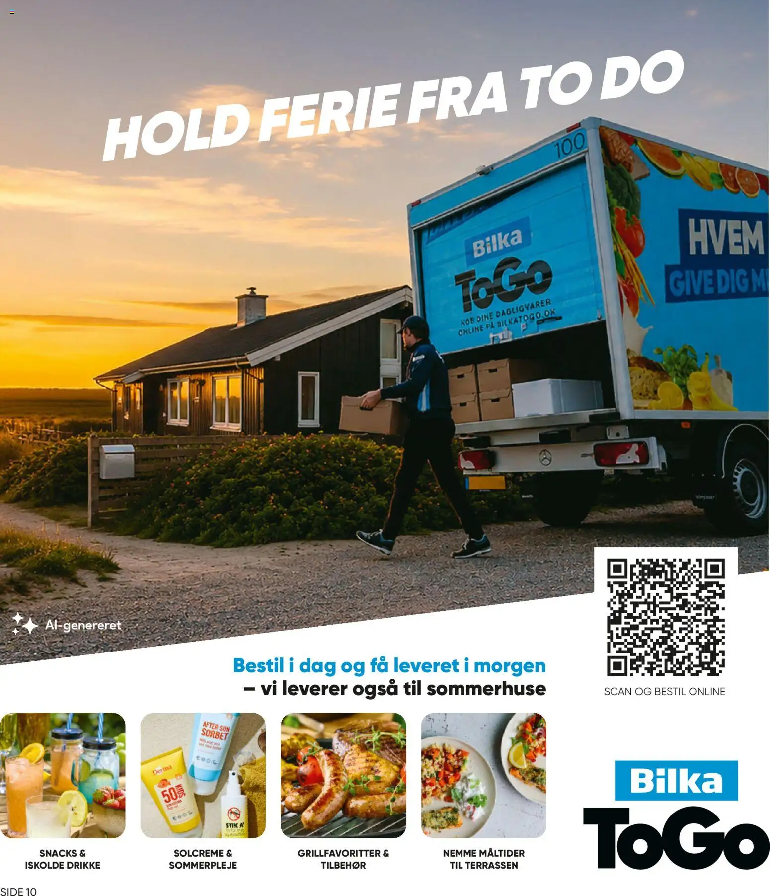 Bilka tilbudsavis – gyldig fra 10/07/2026 | Side: 10 | Produkter: Solcreme, Stik
