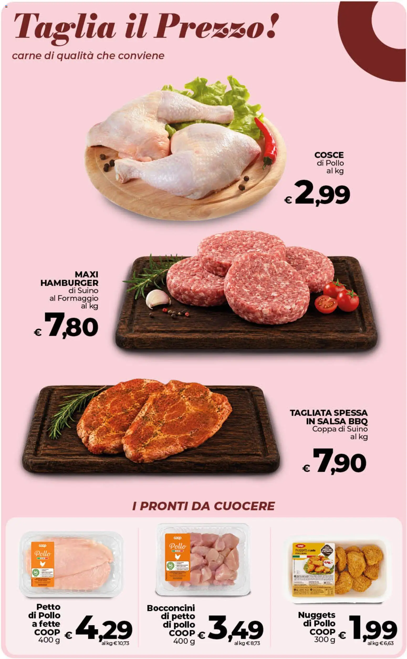 Volantino Ipercoop del 11/09/2026 | Pagina: 35 | Prodotti: Pollo, Nuggets, Suino, Carne