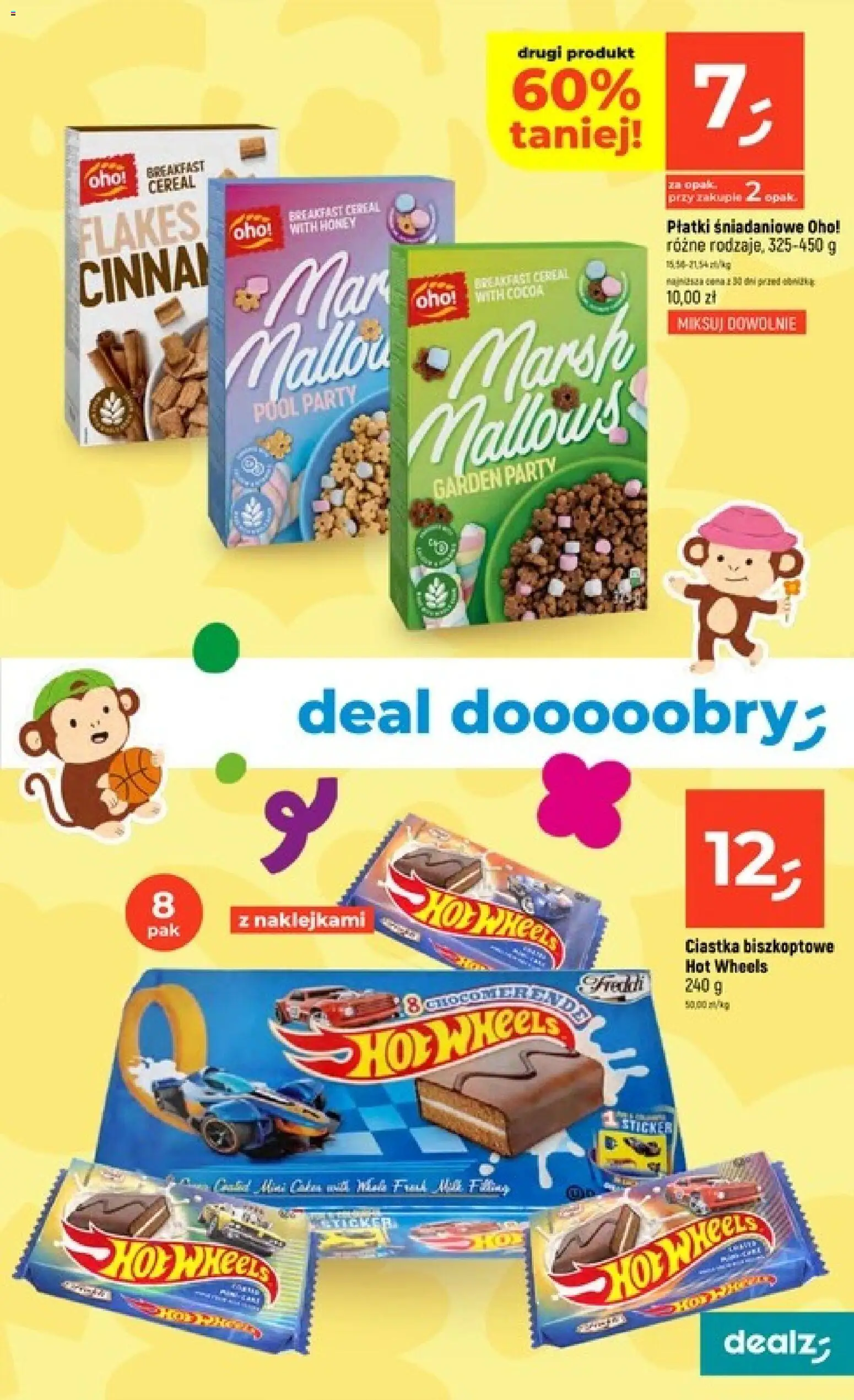 Dealz gazetka od 28.05.2026 | Strona: 19 | Produkty: Płatki śniadaniowe, Płatki, Ciastka