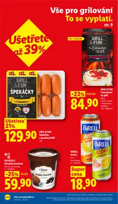 Náhled letáku GRILL & FUN Camembert na grill, 450 g, 4 kusy v balení, s brusinkovou omáčkou od 14.05.2026 | Strana: 2