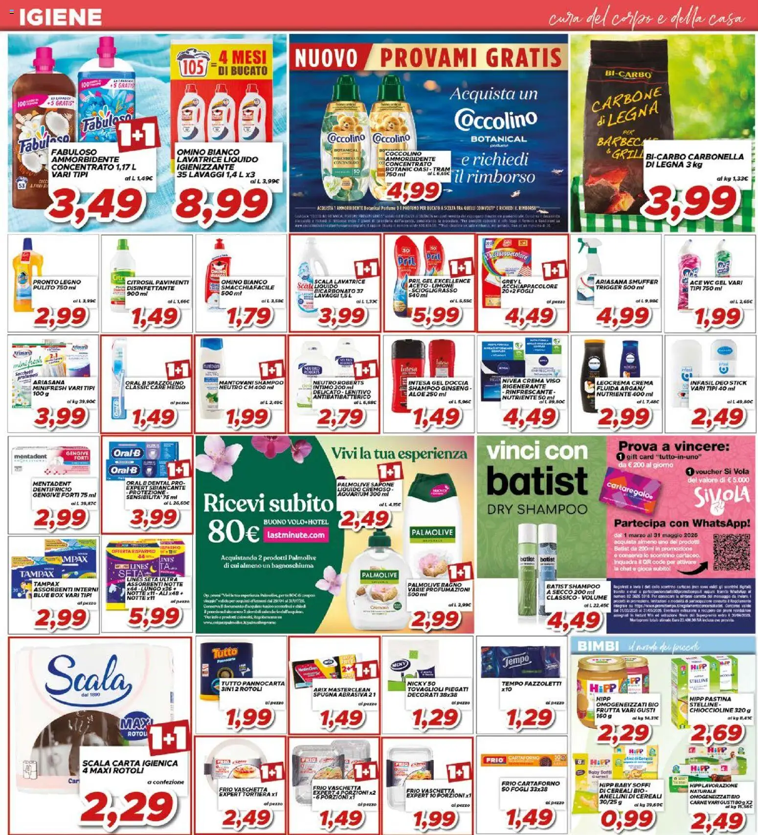 Volantino Ma Supermercati del 29.04.2026 | Pagina: 15 | Prodotti: Crema, Crema viso, Fazzoletti, Intimo