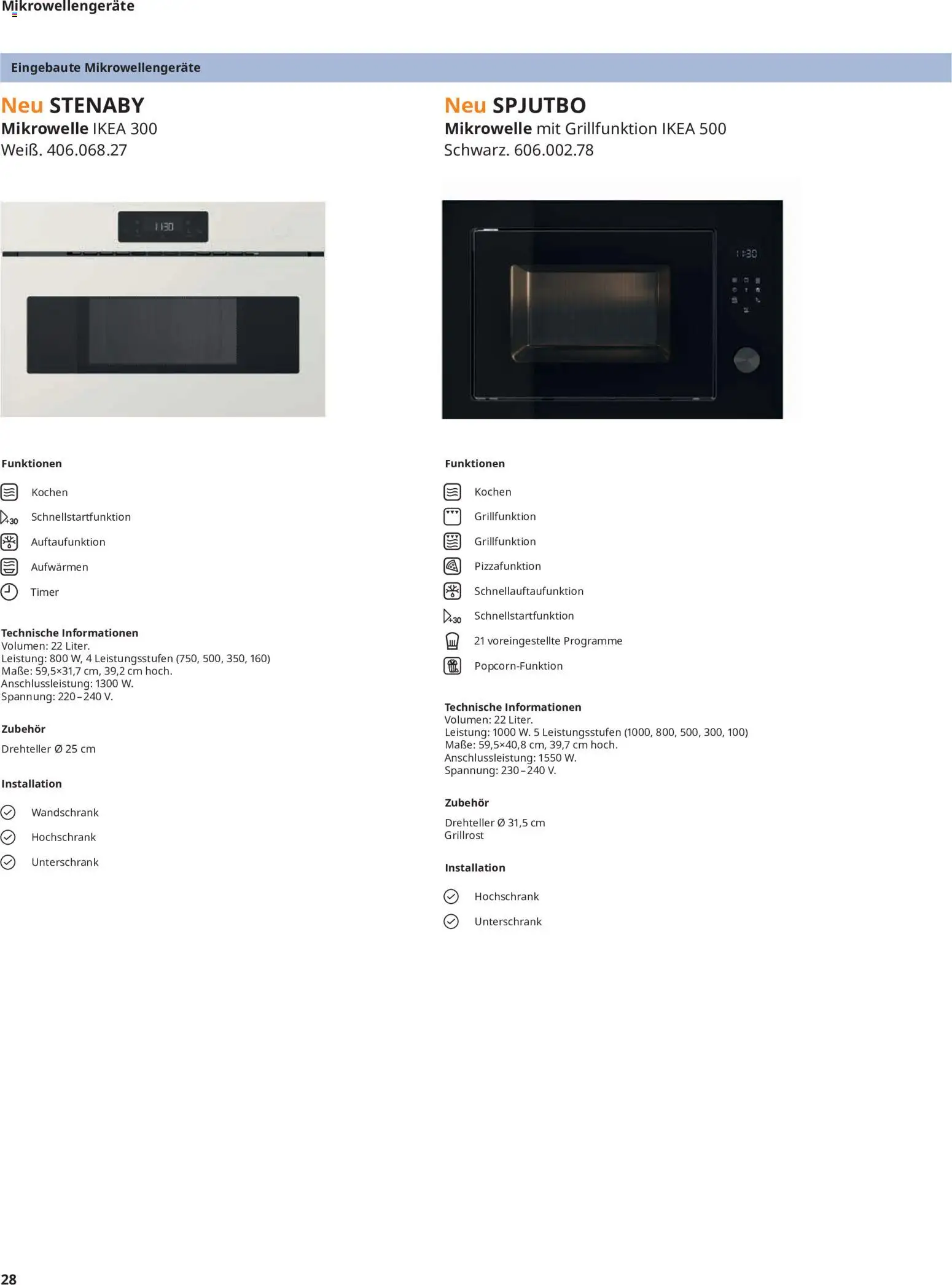 Ikea Elektrogeräte – gültig ab 19.06.2026 | Seite: 28