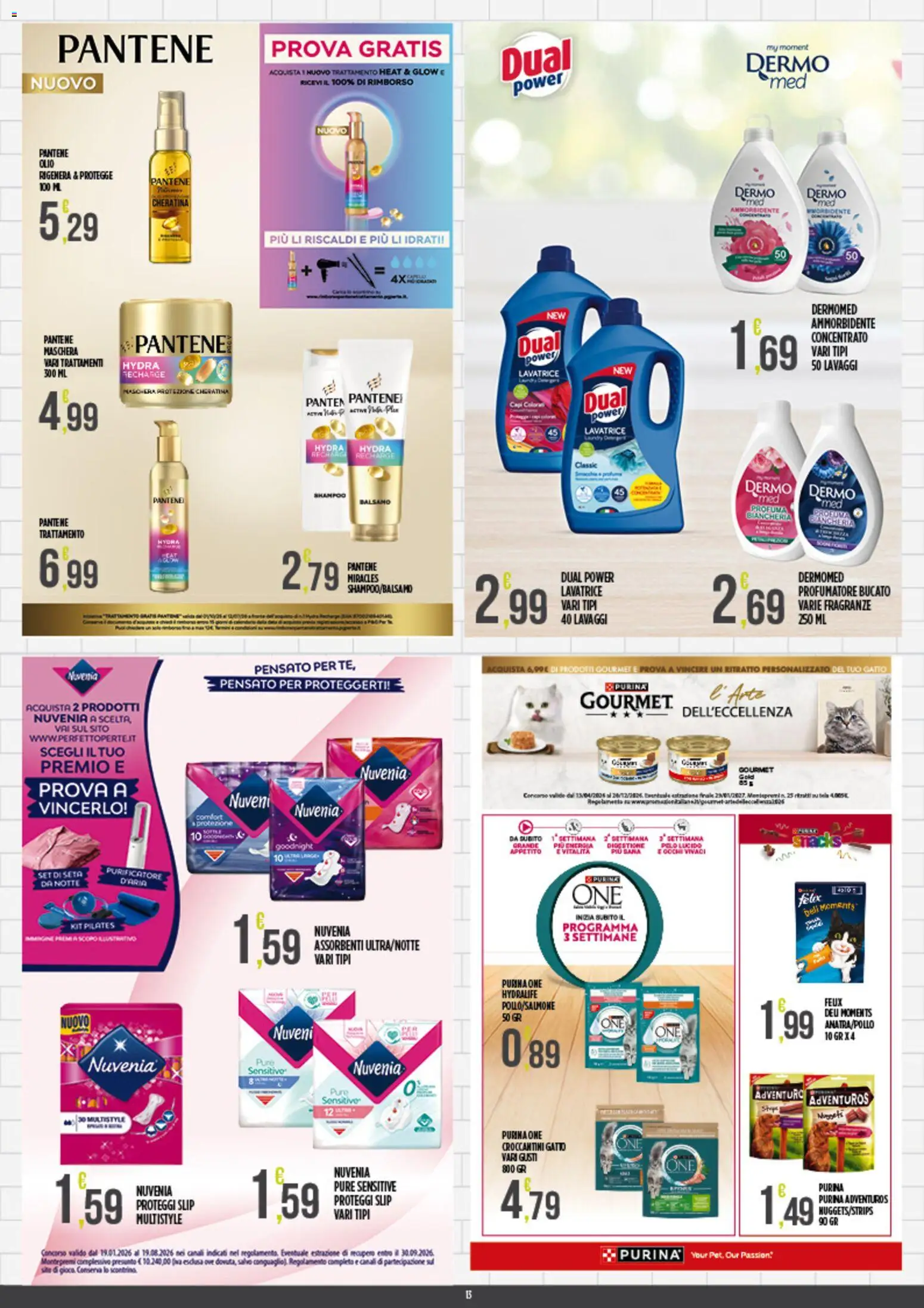 Volantino Euroesse del 15.06.2026 | Pagina: 13 | Prodotti: Balsamo, Pollo, Ammorbidente, Salmone