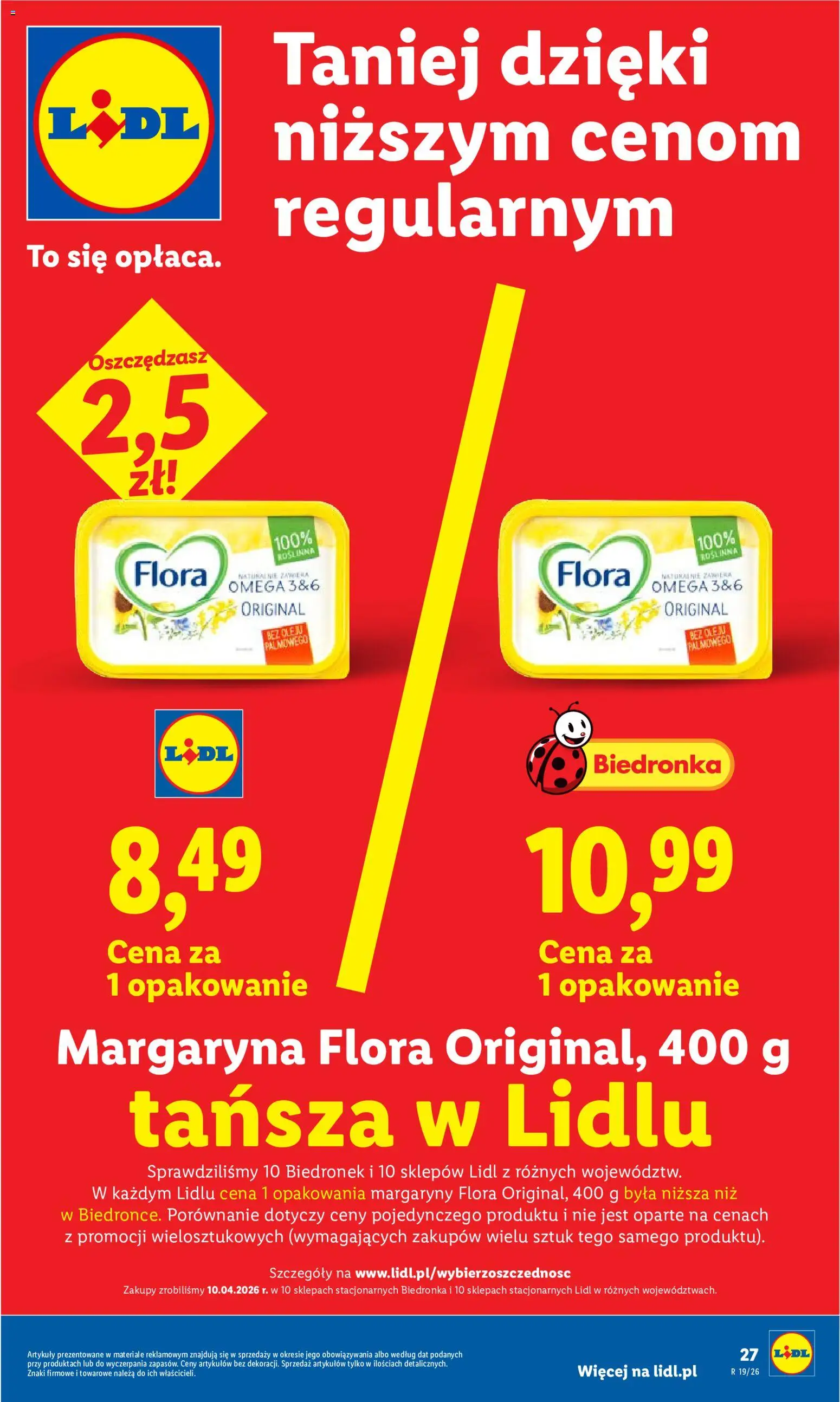 Lidl gazetka od 04.05.2026 | Strona: 27 | Produkty: Margaryna, Olej