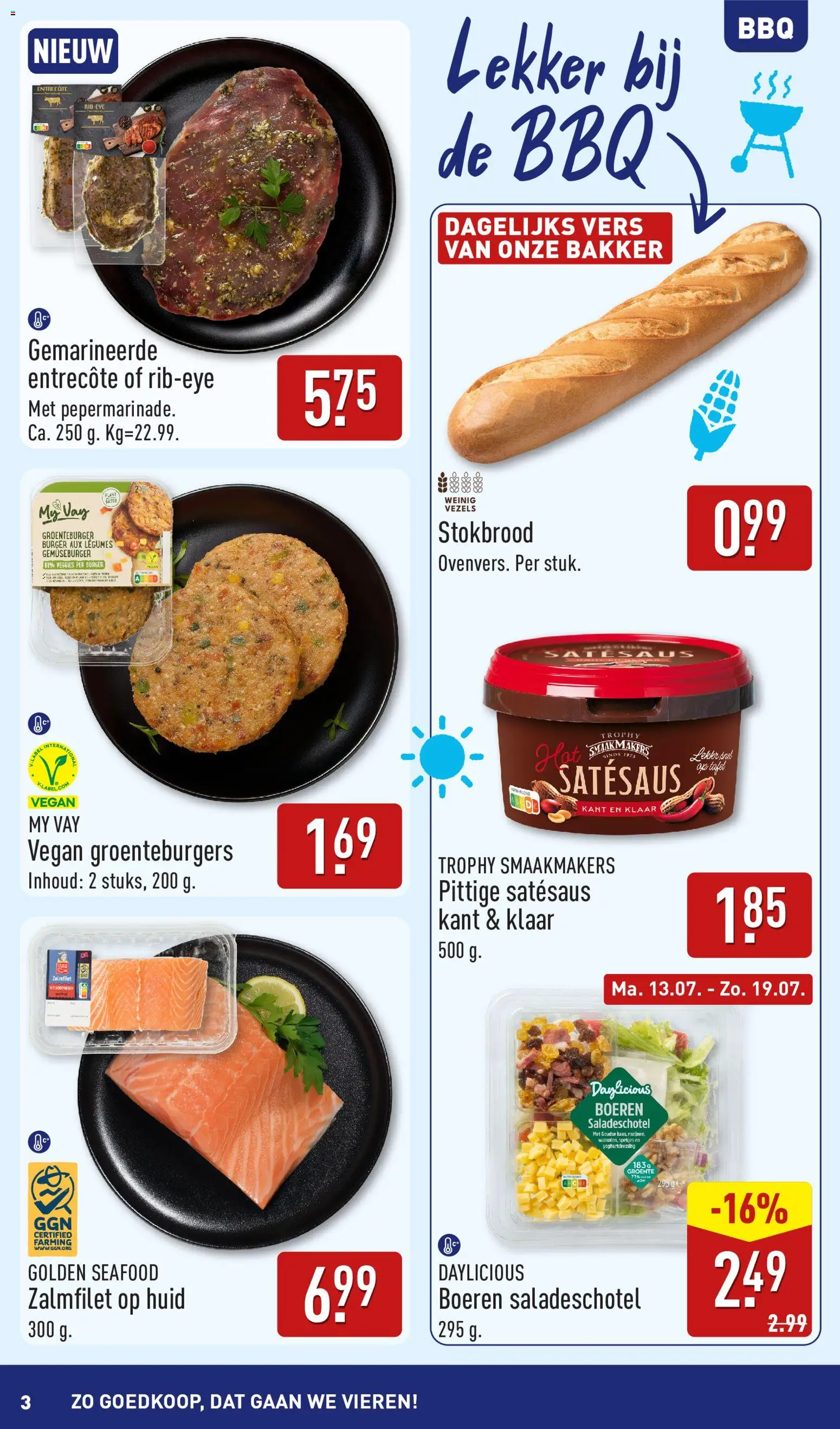 {H1} | Pagina: 3 | Producten: Steak, Baguette, Stokbrood, Tafel