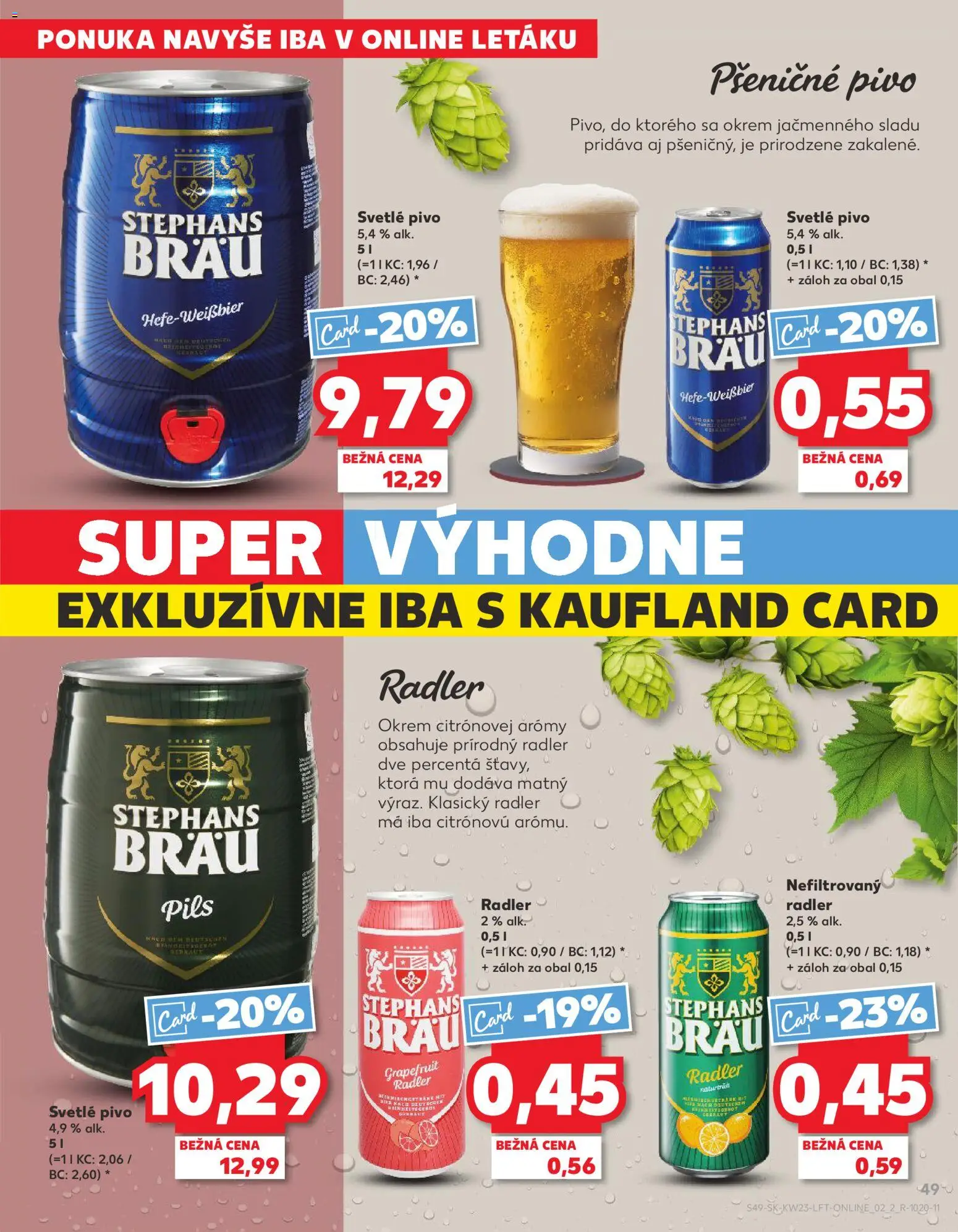 Nové Kaufland akcie – leták je platný od 04.06.2026 | Strana: 49