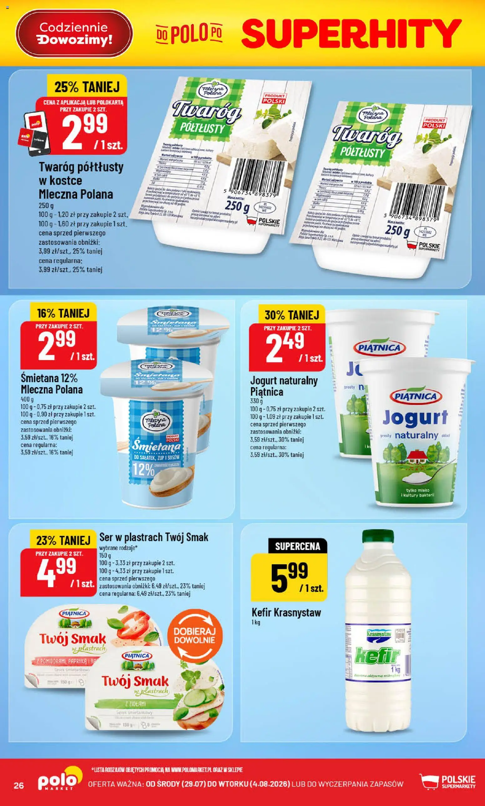 POLOmarket gazetka od 29.07.2026 | Strona: 26