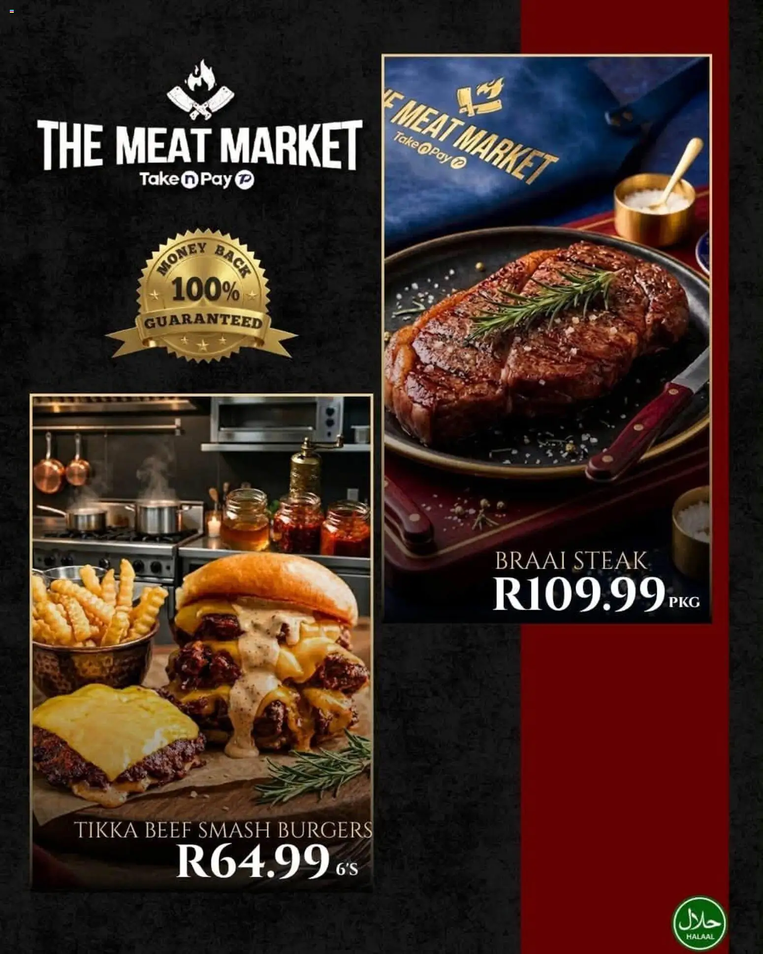 New Take n Pay catalogue – valid from 29/09/2026 | Page: 24 | Products: Steak, Beef, Burgers