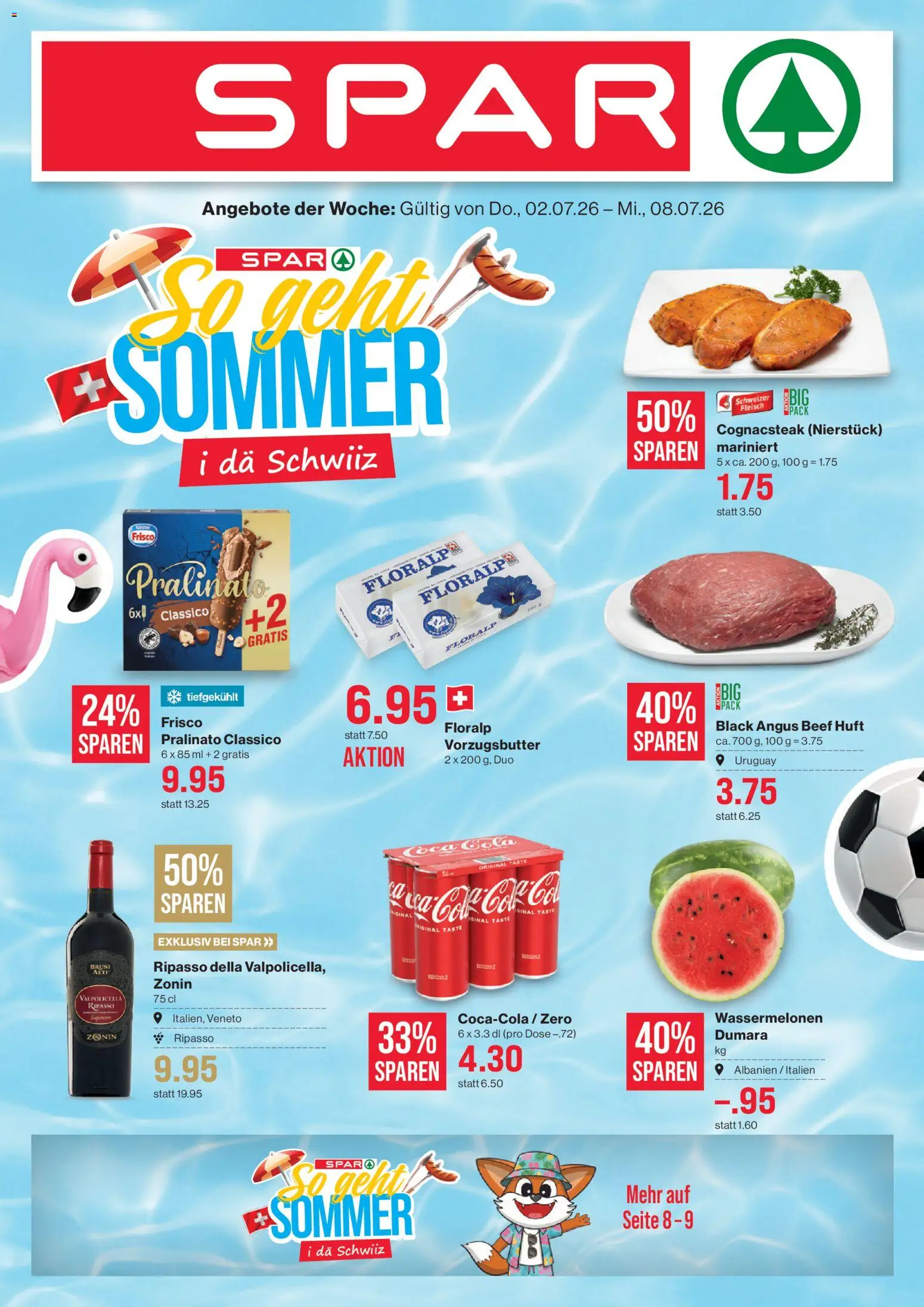 SPAR aktionen – gültig ab 02.07.2026 | Seite: 1