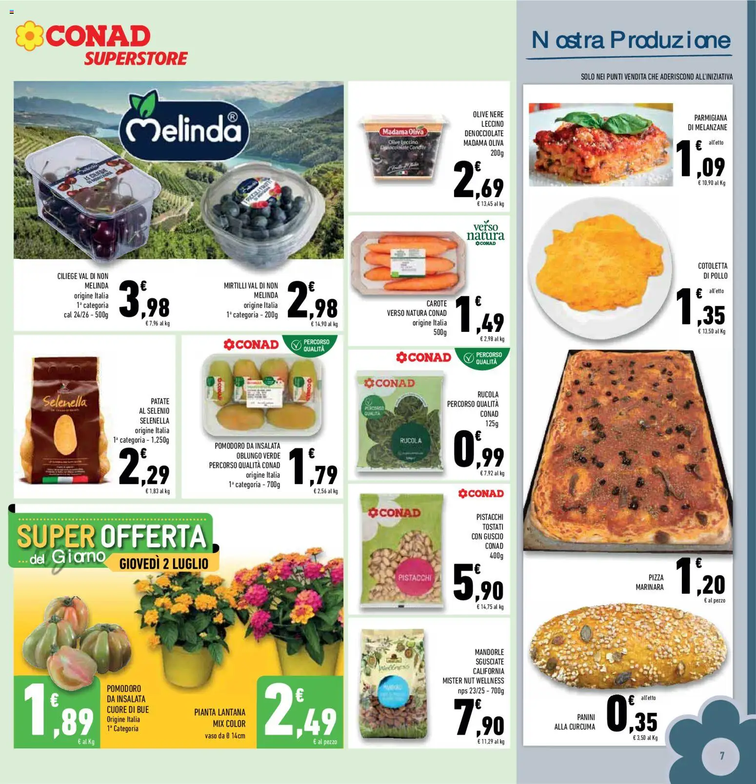 Volantino Conad del 01/07/2026 | Pagina: 7
