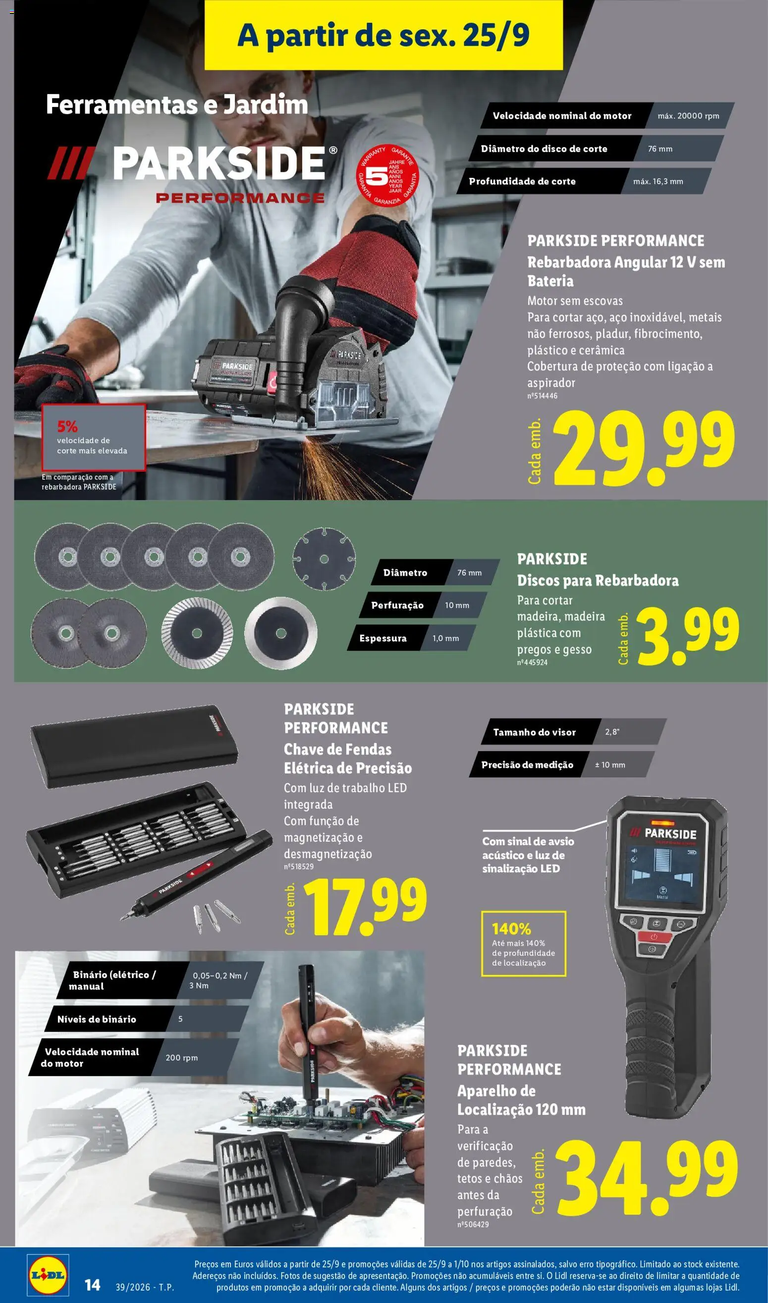 Lidl Promoções Fim de Semana │ válido de 25/09/2026 | Página: 14