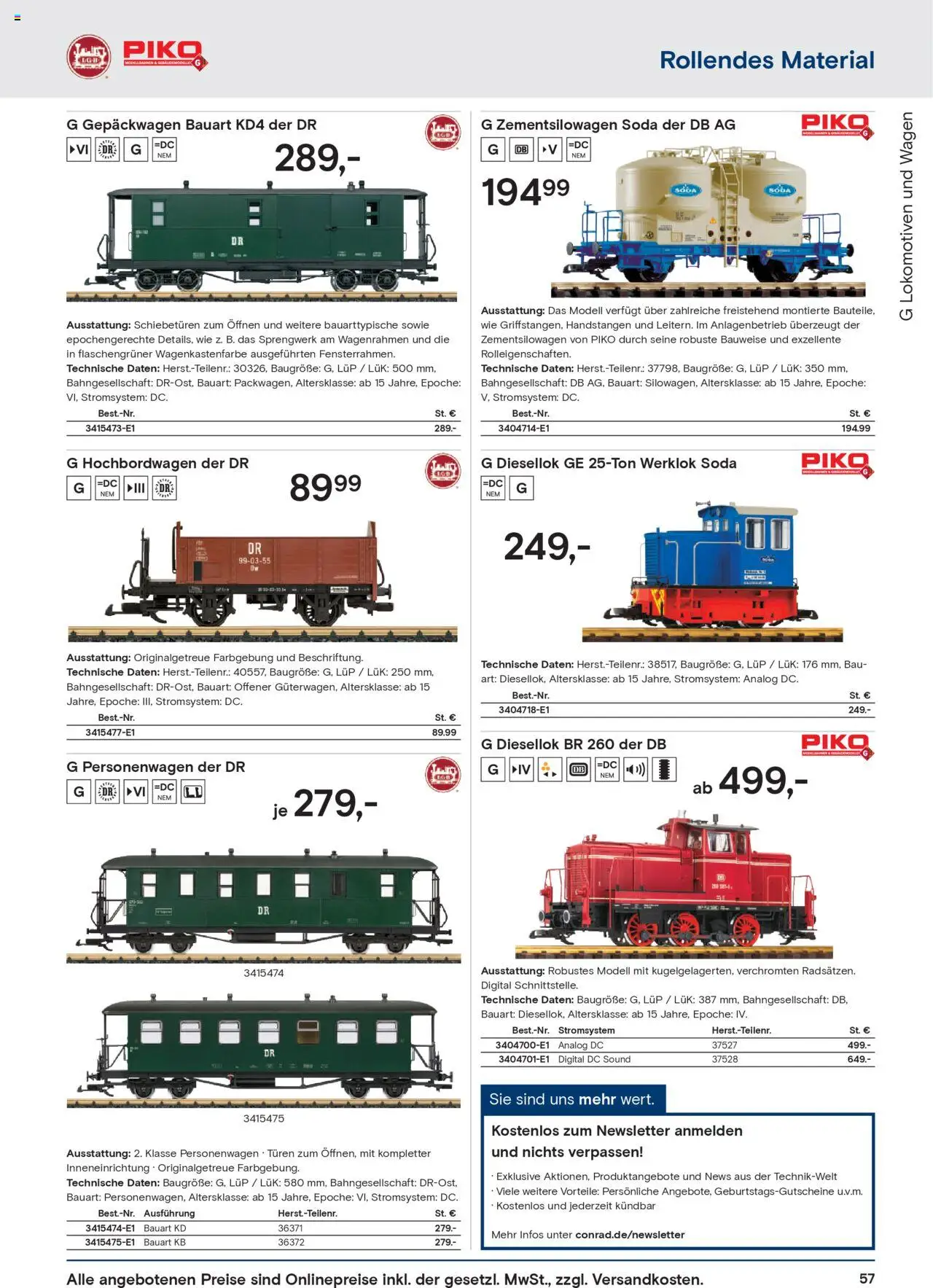 Conrad  Modellbahn Katalog – gültig ab 25.08.2025 | Seite: 59