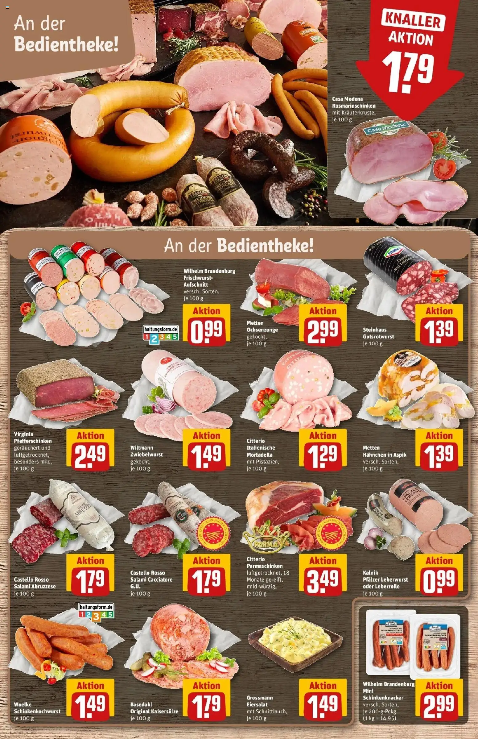 REWE Prospekt ab 05.10.2026 zum Blättern » Angebote | Seite: 12 | Produkte: Hahnchen, Salami