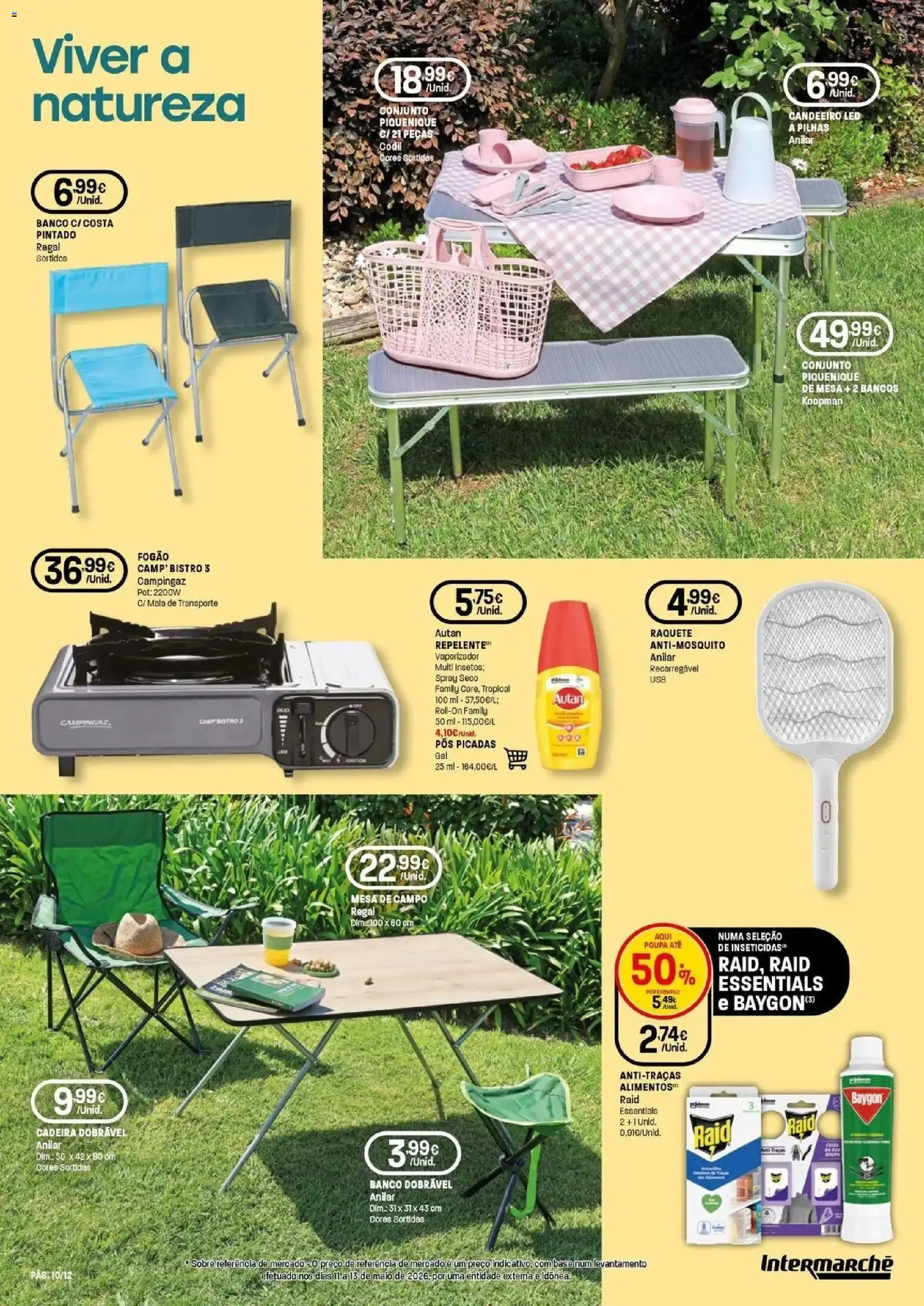Intermarché - O melhor no verão │ válido de 18/06/2026 | Página: 10 | Produtos: Fogão, Banco, Base, Mesa