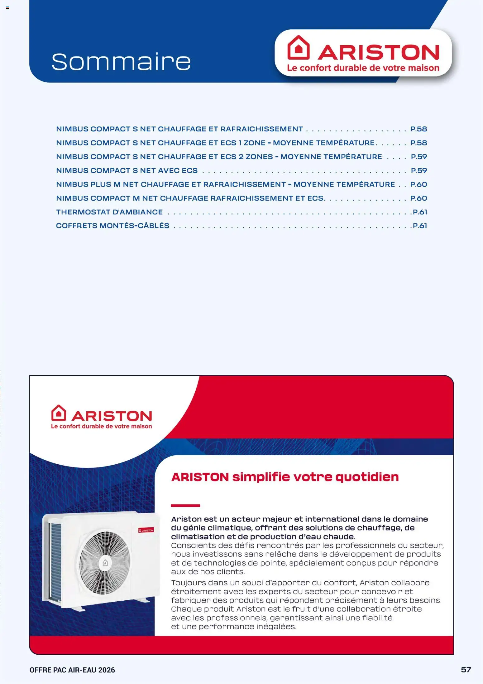 {H1} | Page: 57 | Produits: Climatisation