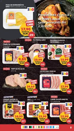 Ofertele PENNY valabile de la 19.08.2026 | Pagină: 8 | Produse: Grill, Pui, Amestec, Ceapă