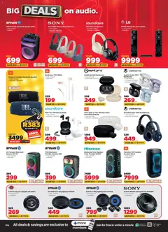 HiFi Corp specials catalogue – valid from 05/08/2026 | Page: 16 | Products: Earphones, Earbuds, Headphones, Speaker