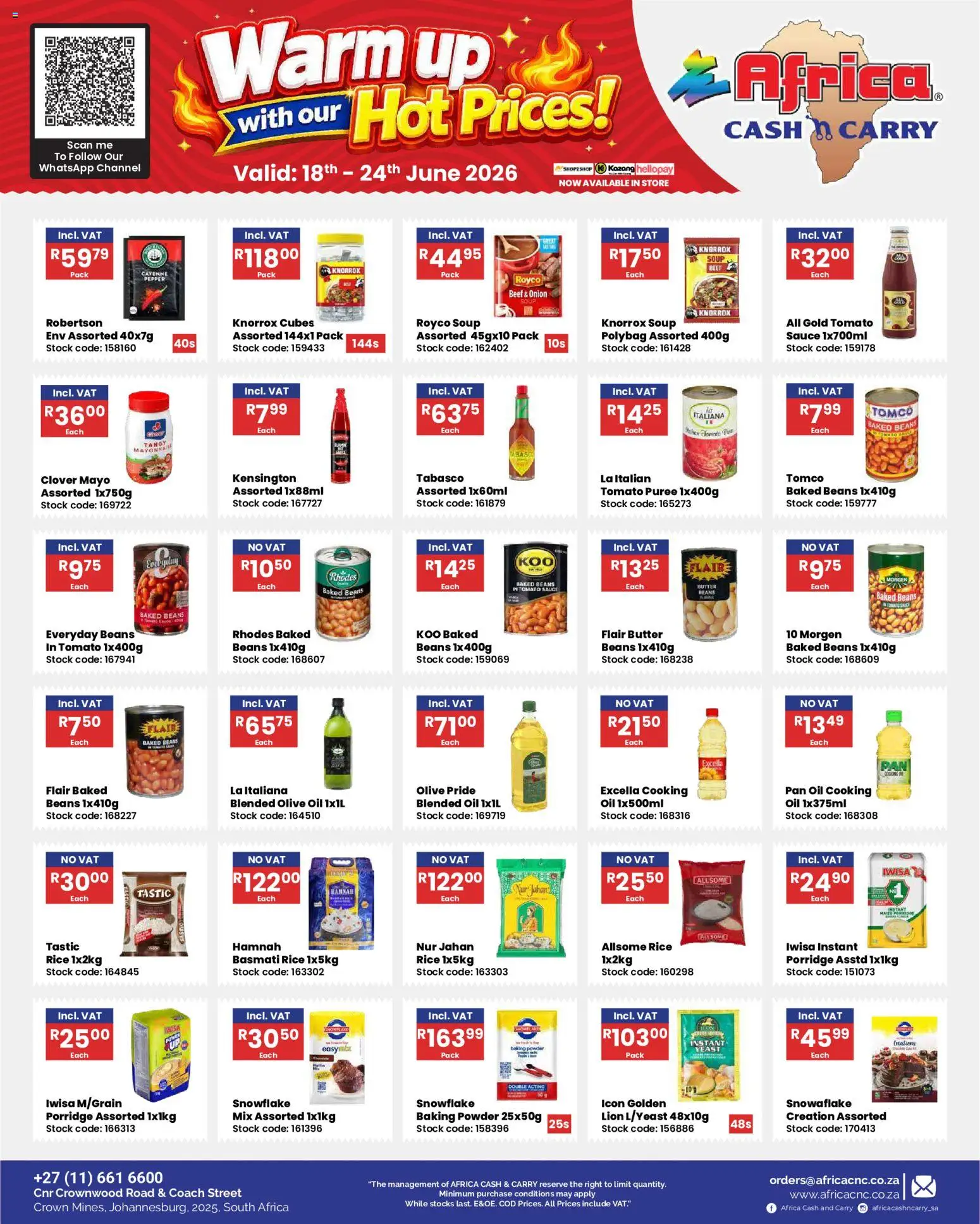 New Africa Cash & Carry catalogue – valid from 18.06.2026 | Page: 28
