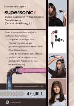 Dyson Prospekt ab 18.08.2026 gültig | Seite: 4 | Produkte: Dyson, Haartrockner