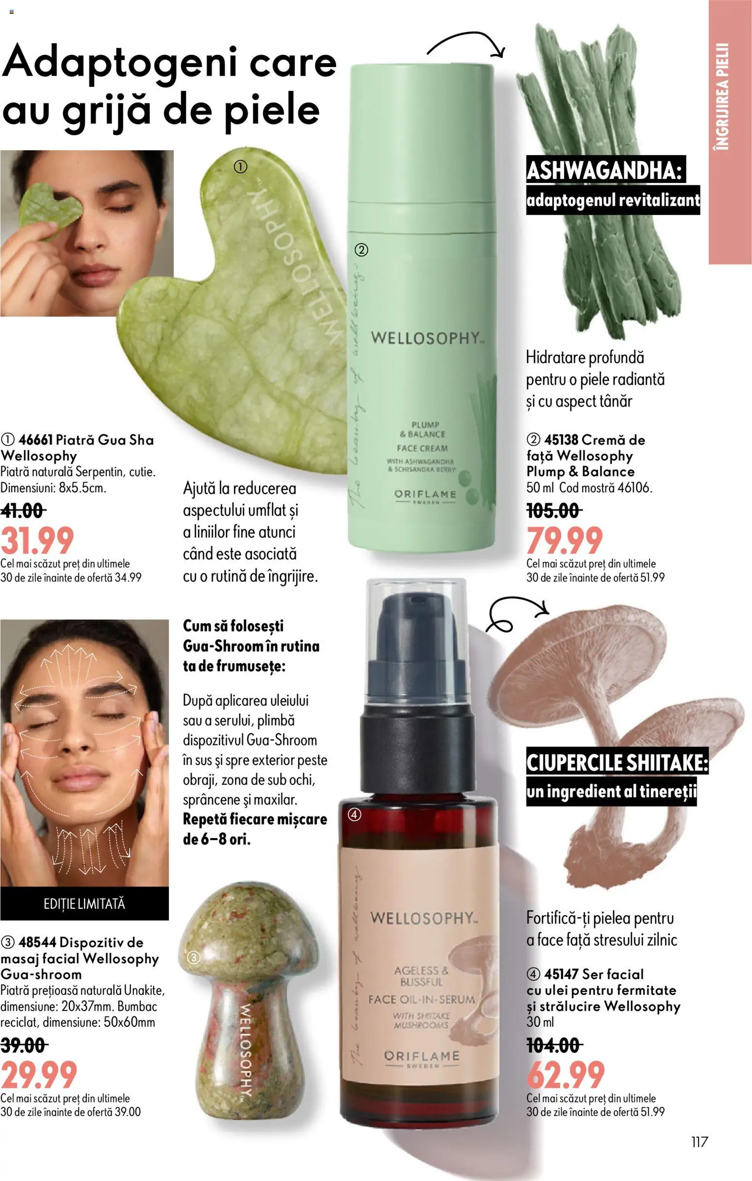 Noul catalog Oriflame – valabil de la 08.07.2026 | Pagină: 117 | Produse: Cremă, Ulei, Pește