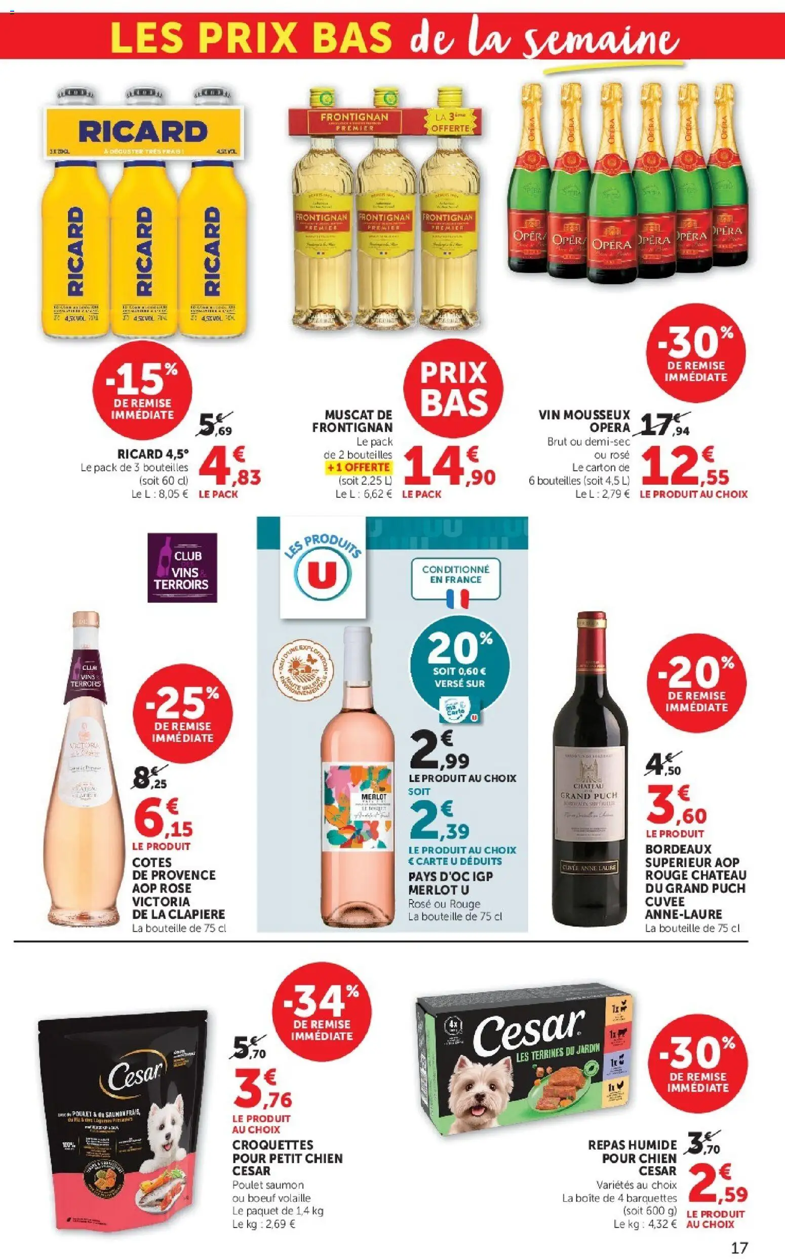 {H1} | Page: 17 | Produits: Volaille, Mousseux, Vin, Saumon