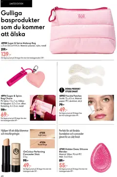 Oriflame erbjudanden 11/26 - Förhandsvisning av reklamblad från butik Oriflame aktuell från 05/08/2026 | Sida: 48 | Produkter: Concealer, Läppglans, Foundation, Blender